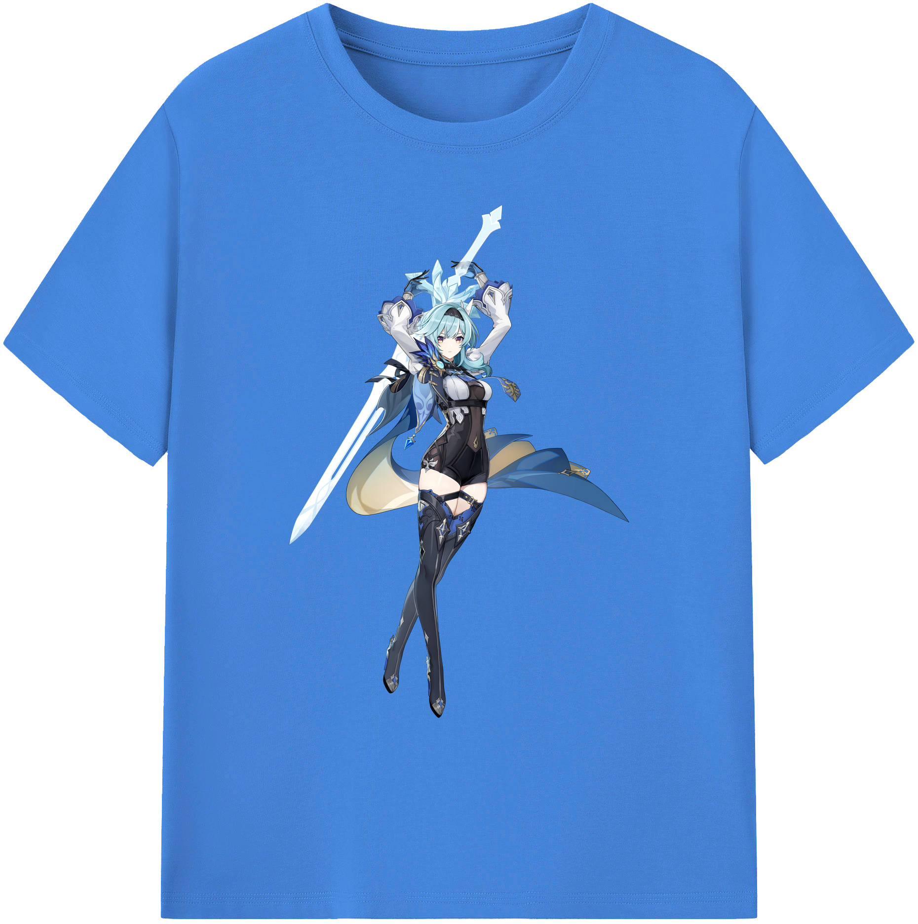 げんし神 优菈 ゆうら genshin Yūra 綿100％ メンズ半袖Tシャツ｜肌触りやわらか＆通気性