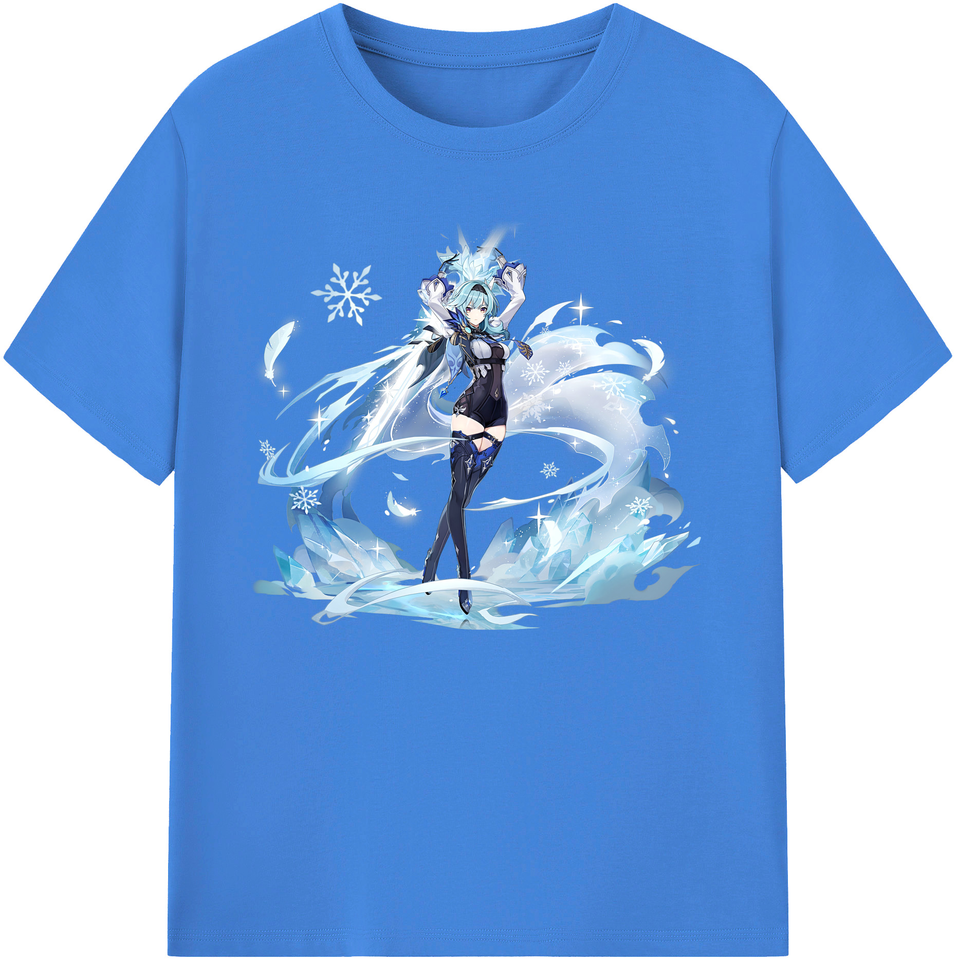 げんし神 优菈 ゆうら genshin Yūra 綿100％ メンズ半袖Tシャツ｜肌触りやわらか＆通気性