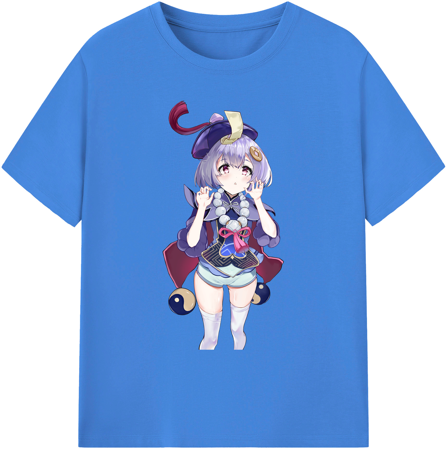 げんし神 七七 なな  genshin Nana 綿100％ メンズ半袖Tシャツ｜肌触りやわらか＆通気性