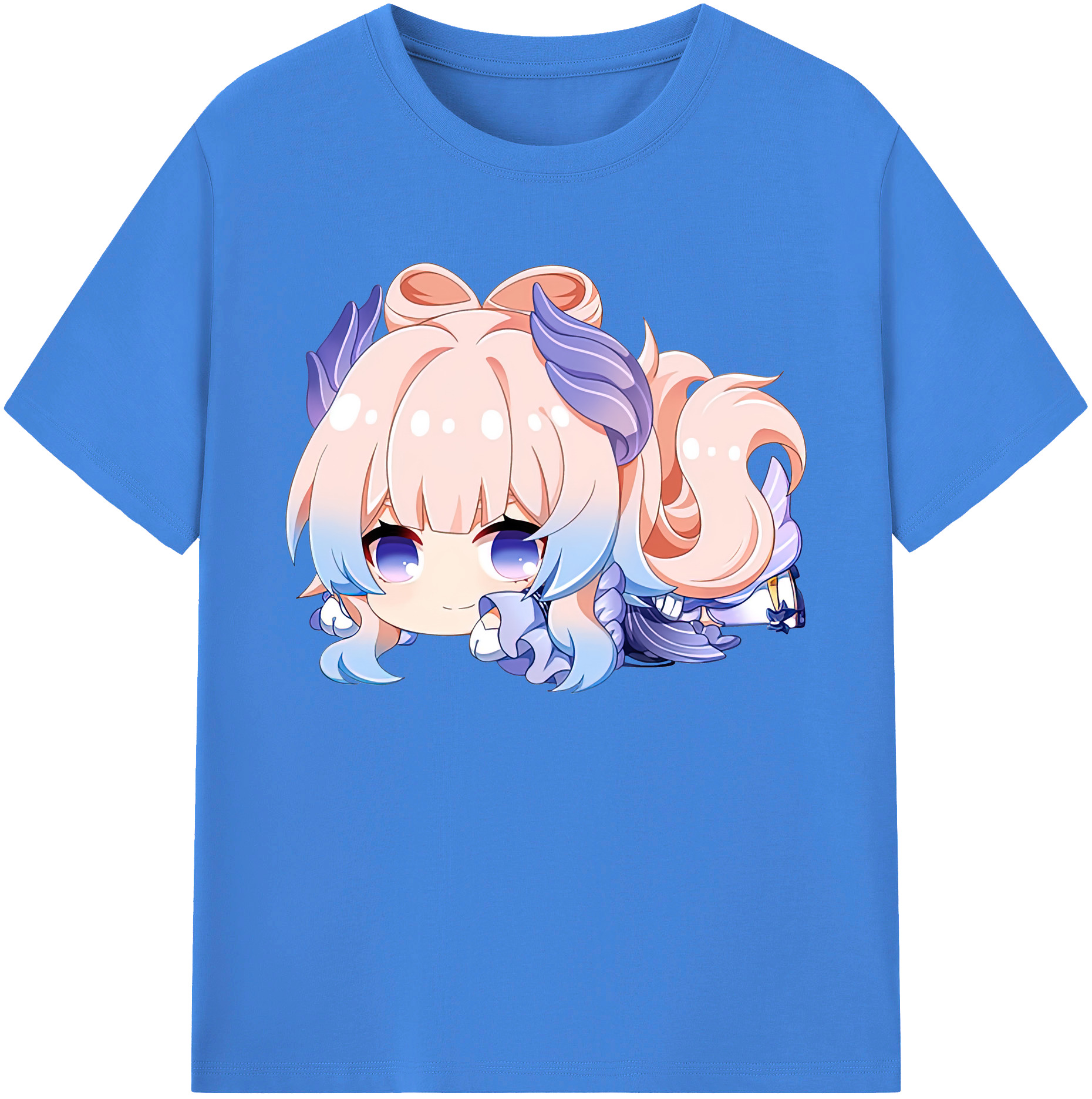 げんし神 珊瑚宮心海 サンゴノミヤ・ココミ genshin Sangonomiya Kokomi 綿100％ メンズ半袖Tシャツ｜肌触りやわらか＆通気性