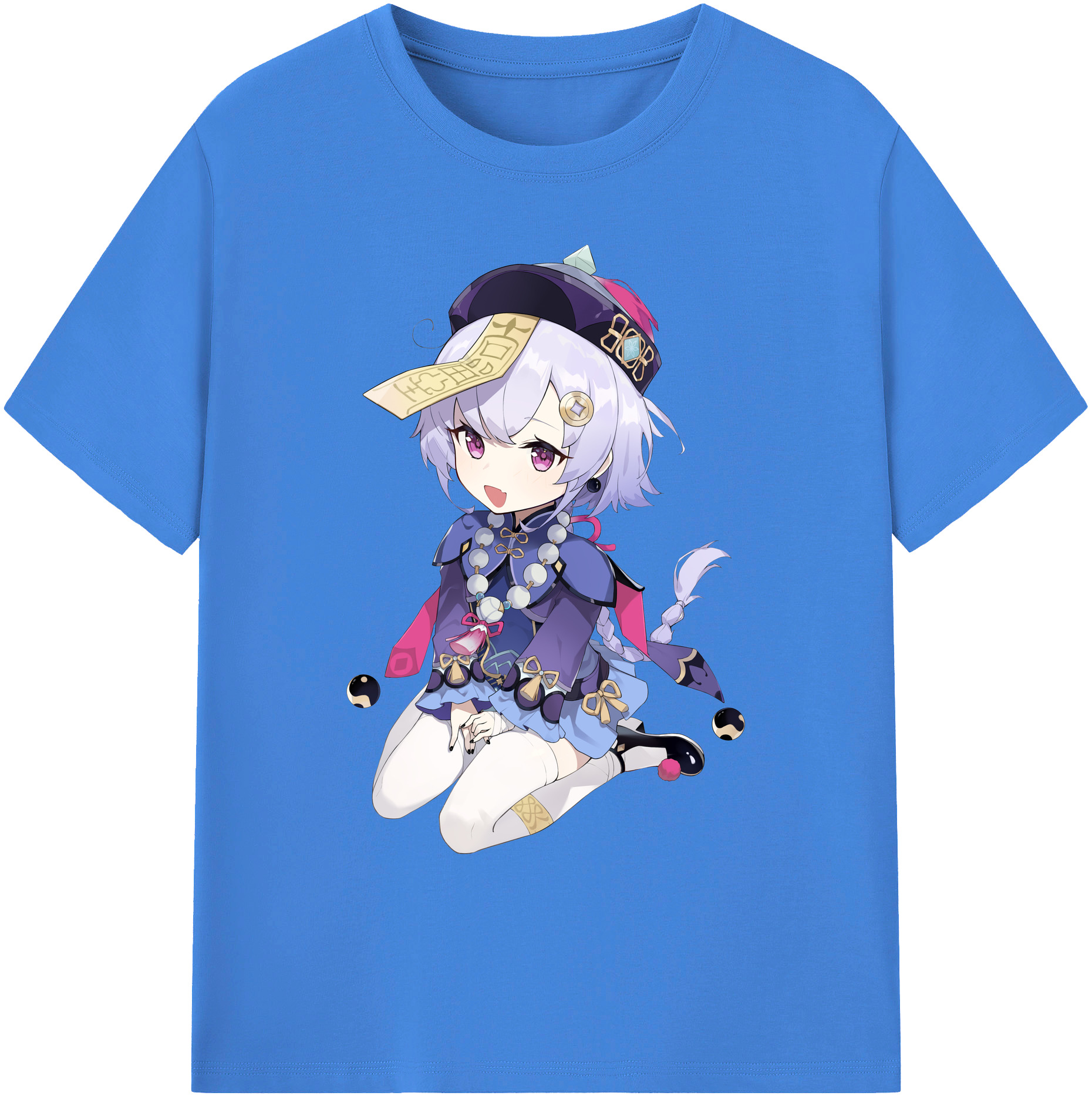 げんし神 七七 なな  genshin Nana 綿100％ メンズ半袖Tシャツ｜肌触りやわらか＆通気性