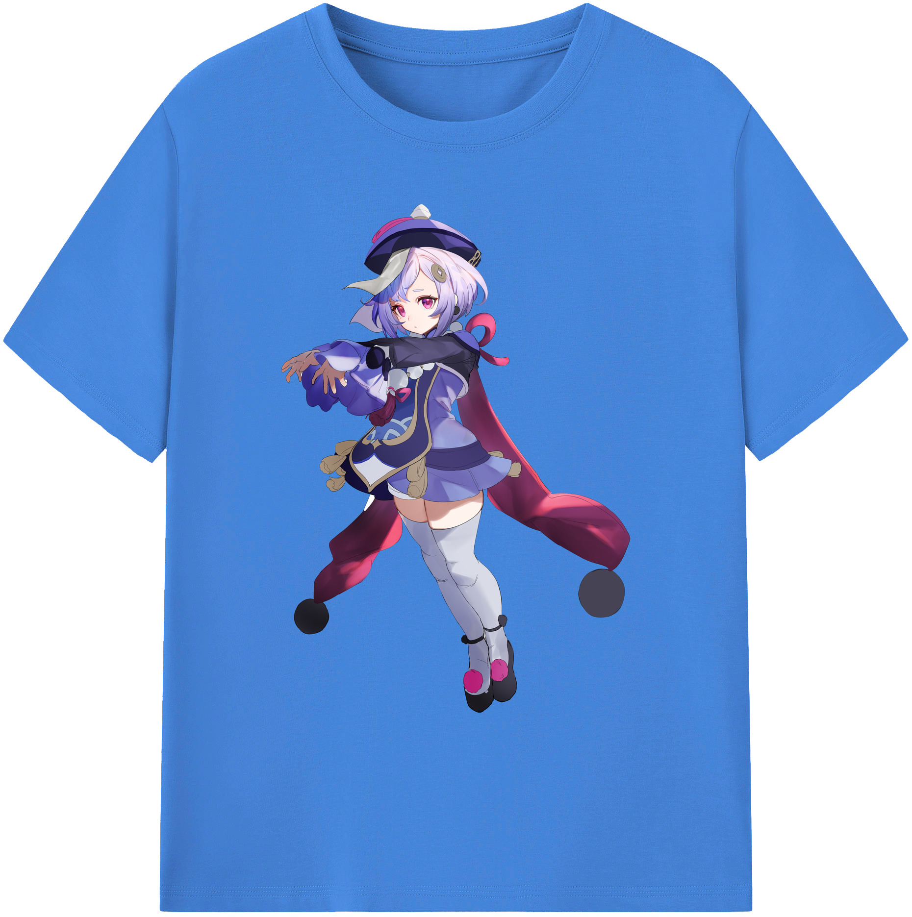 げんし神 七七 なな  genshin Nana 綿100％ メンズ半袖Tシャツ｜肌触りやわらか＆通気性