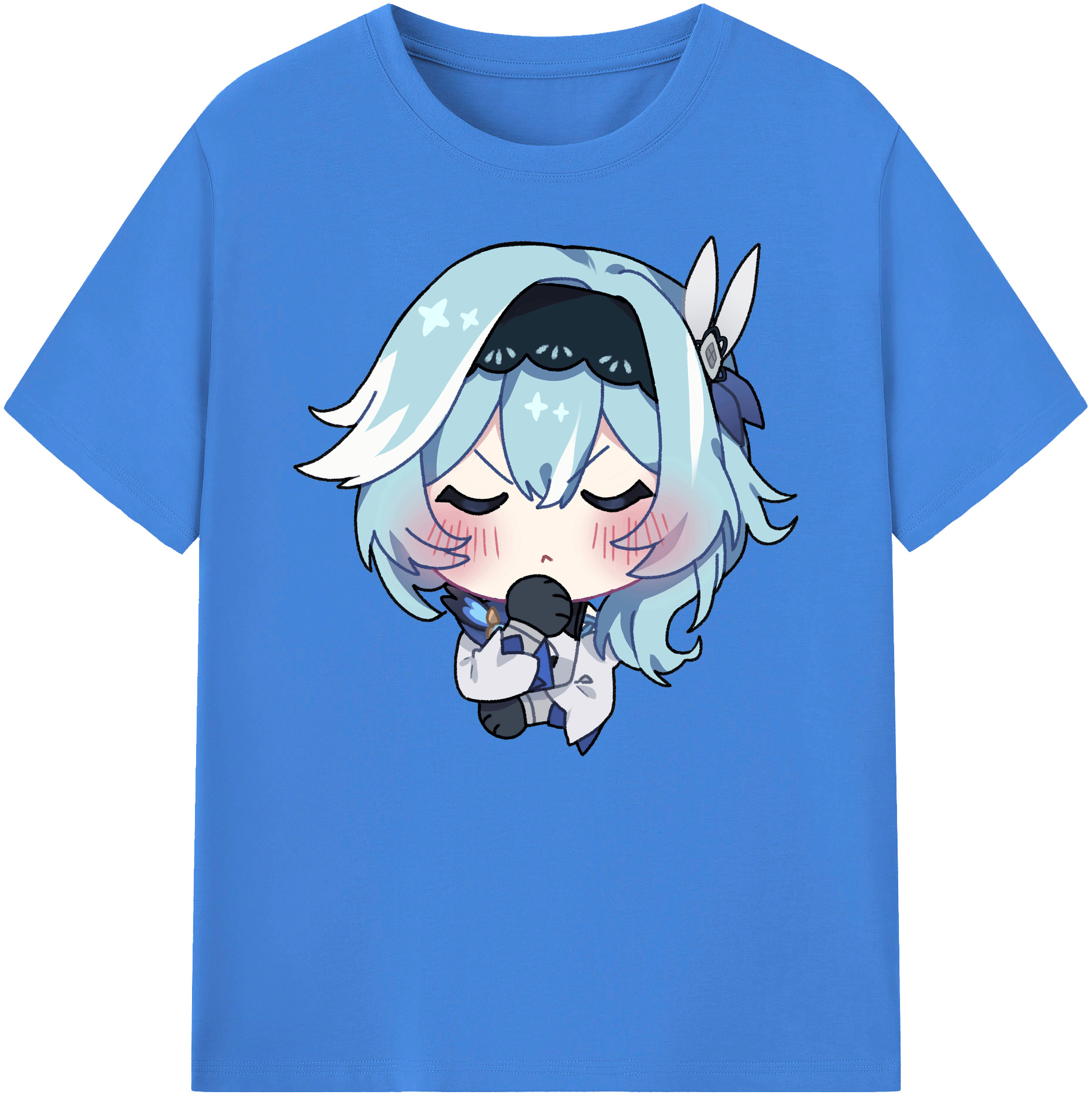 げんし神 优菈 ゆうら genshin Yūra 綿100％ メンズ半袖Tシャツ｜肌触りやわらか＆通気性