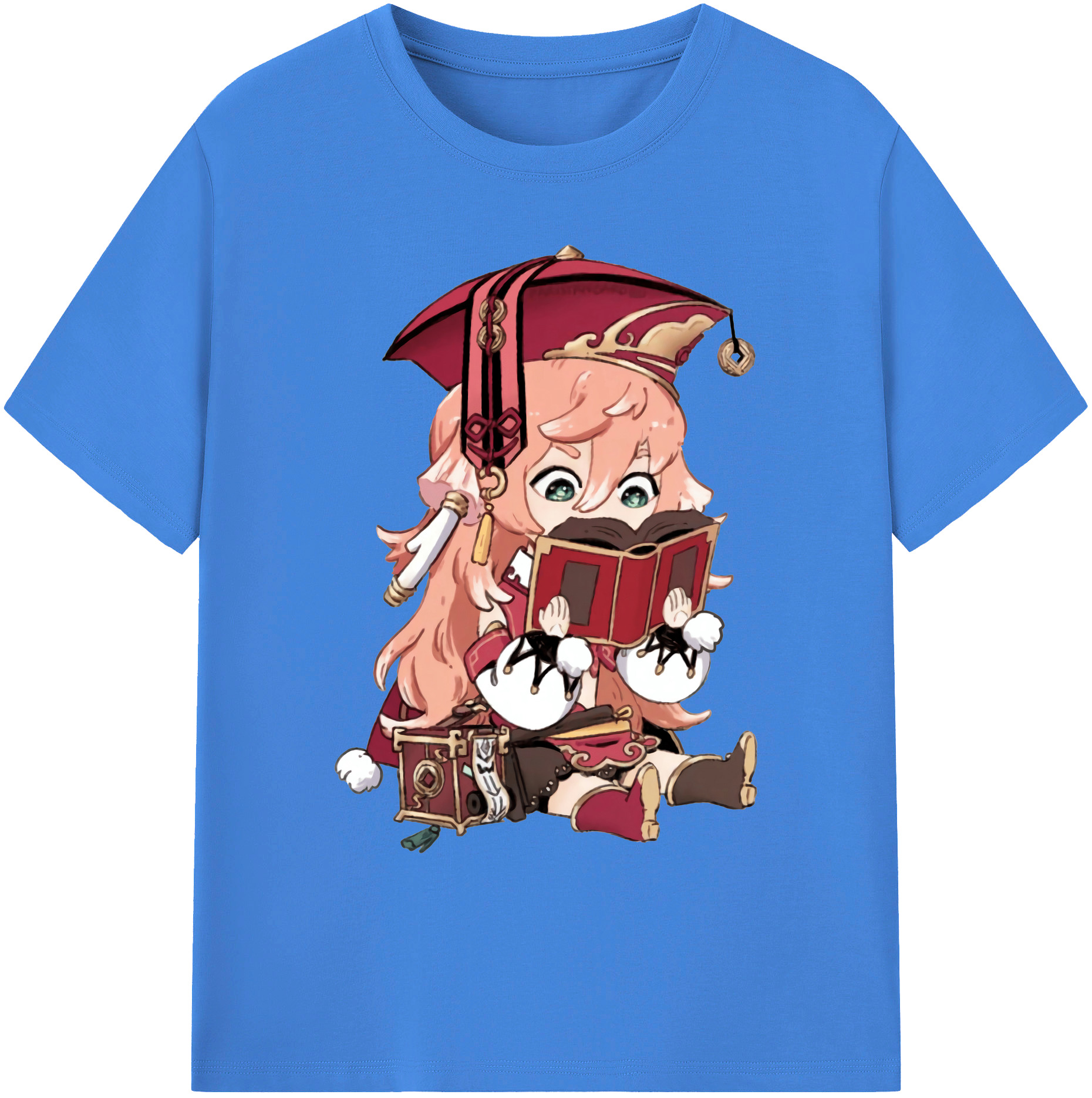 げんし神 ヤンフェイ genshin Yanfei 綿100％ メンズ半袖Tシャツ｜肌触りやわらか＆通気性