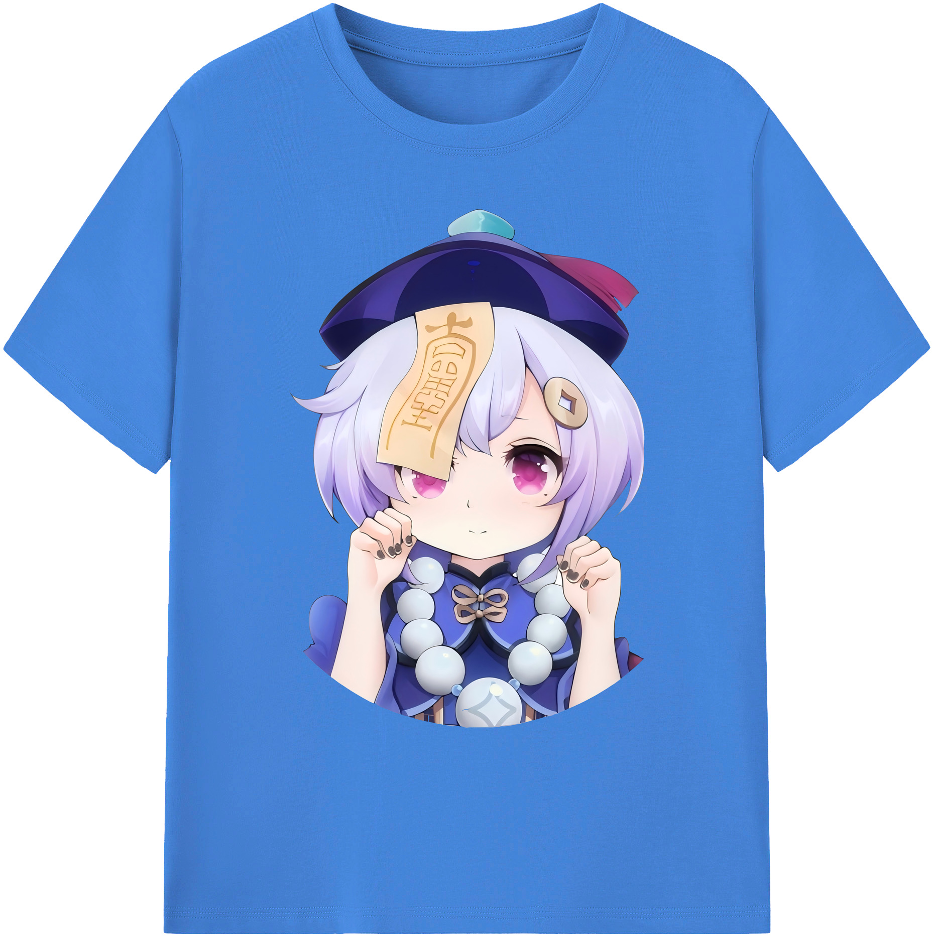 げんし神 七七 なな  genshin Nana 綿100％ メンズ半袖Tシャツ｜肌触りやわらか＆通気性