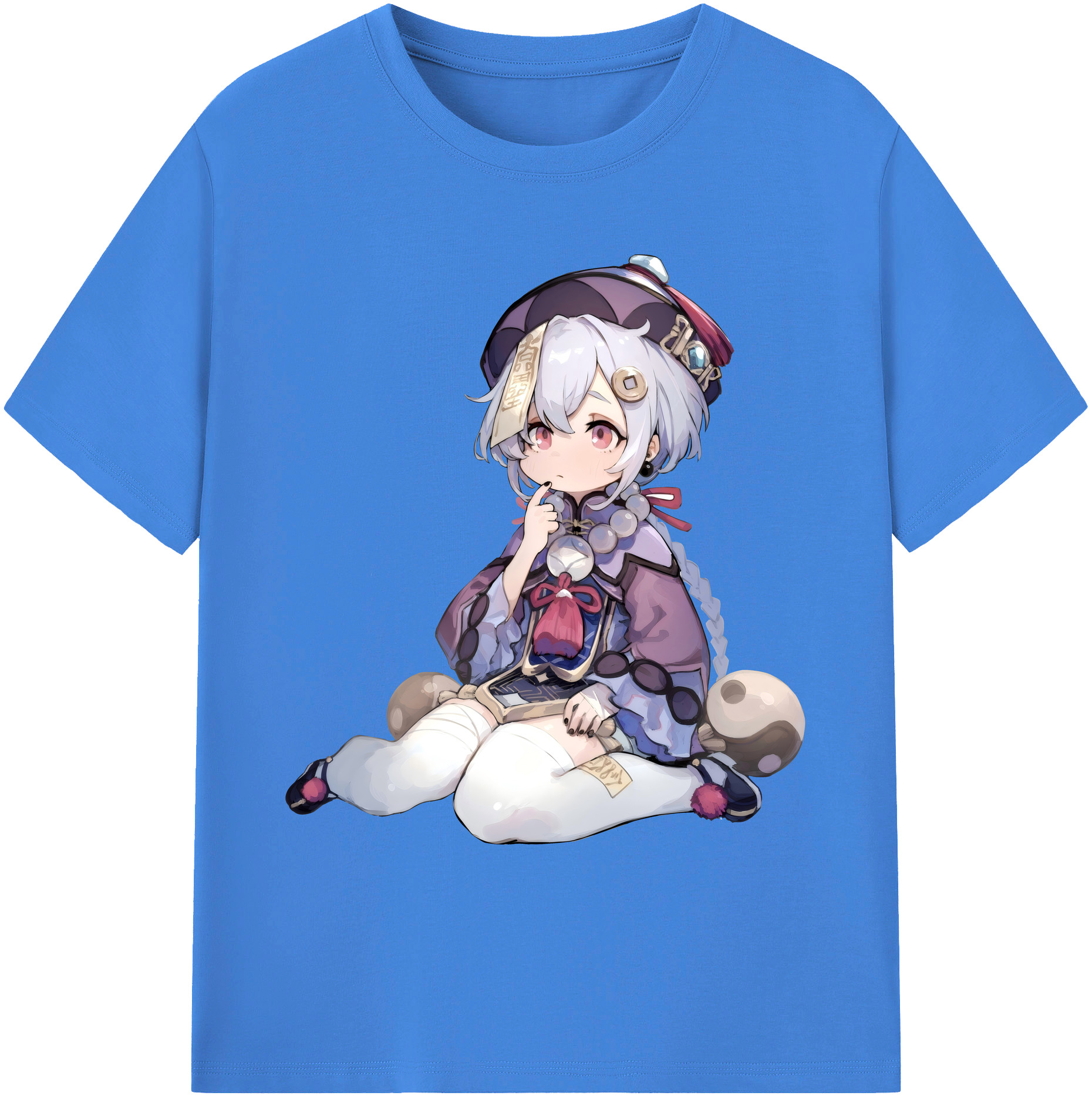 げんし神 七七 なな  genshin Nana 綿100％ メンズ半袖Tシャツ｜肌触りやわらか＆通気性