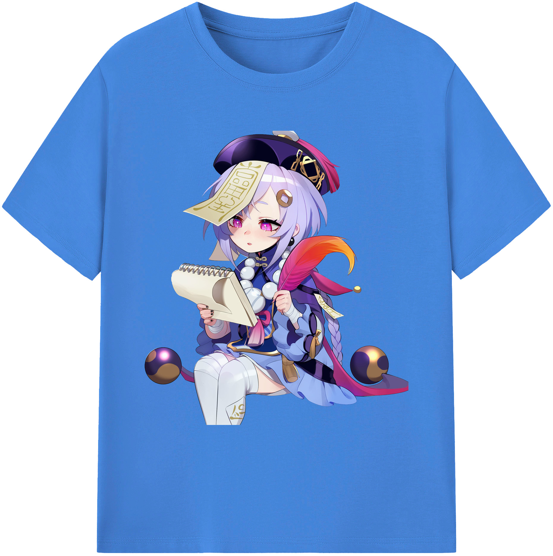 げんし神 七七 なな  genshin Nana 綿100％ メンズ半袖Tシャツ｜肌触りやわらか＆通気性