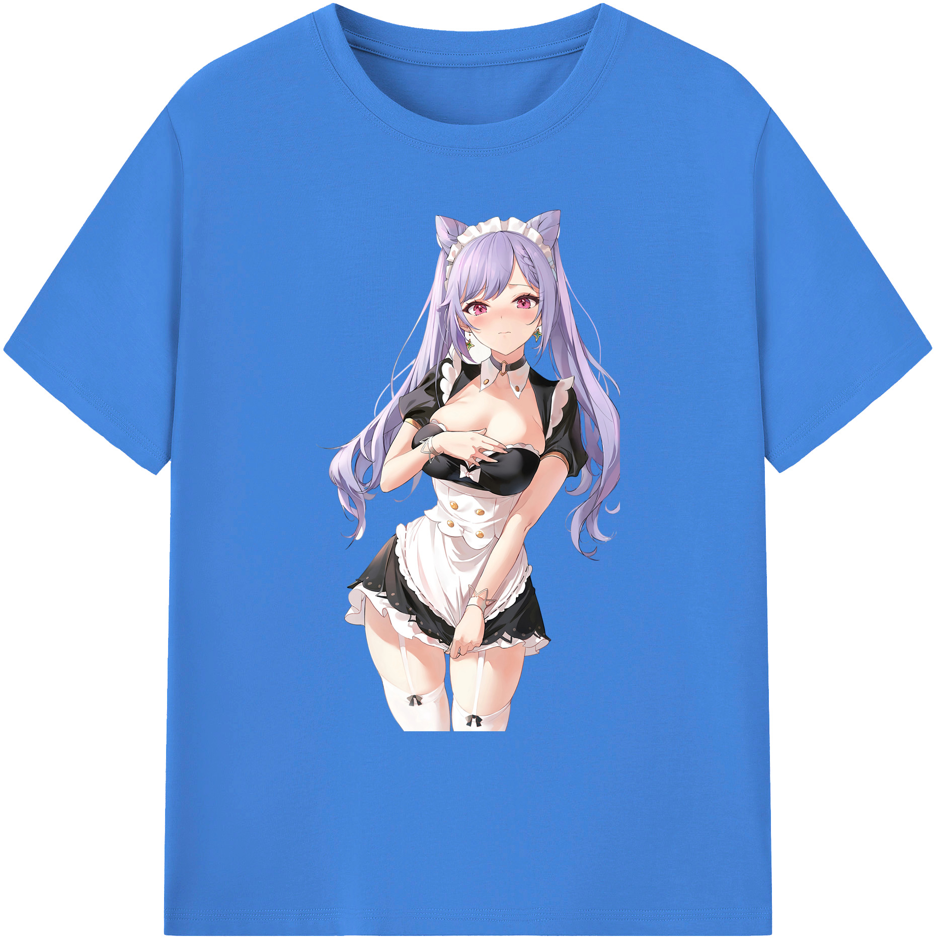 げんし神 刻晴 こくせい genshin Kokusei 綿100％ メンズ半袖Tシャツ｜肌触りやわらか＆通気性