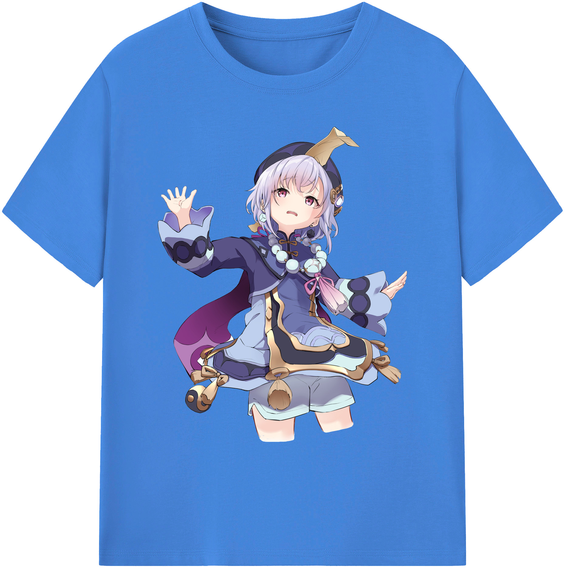 げんし神 七七 なな  genshin Nana 綿100％ メンズ半袖Tシャツ｜肌触りやわらか＆通気性