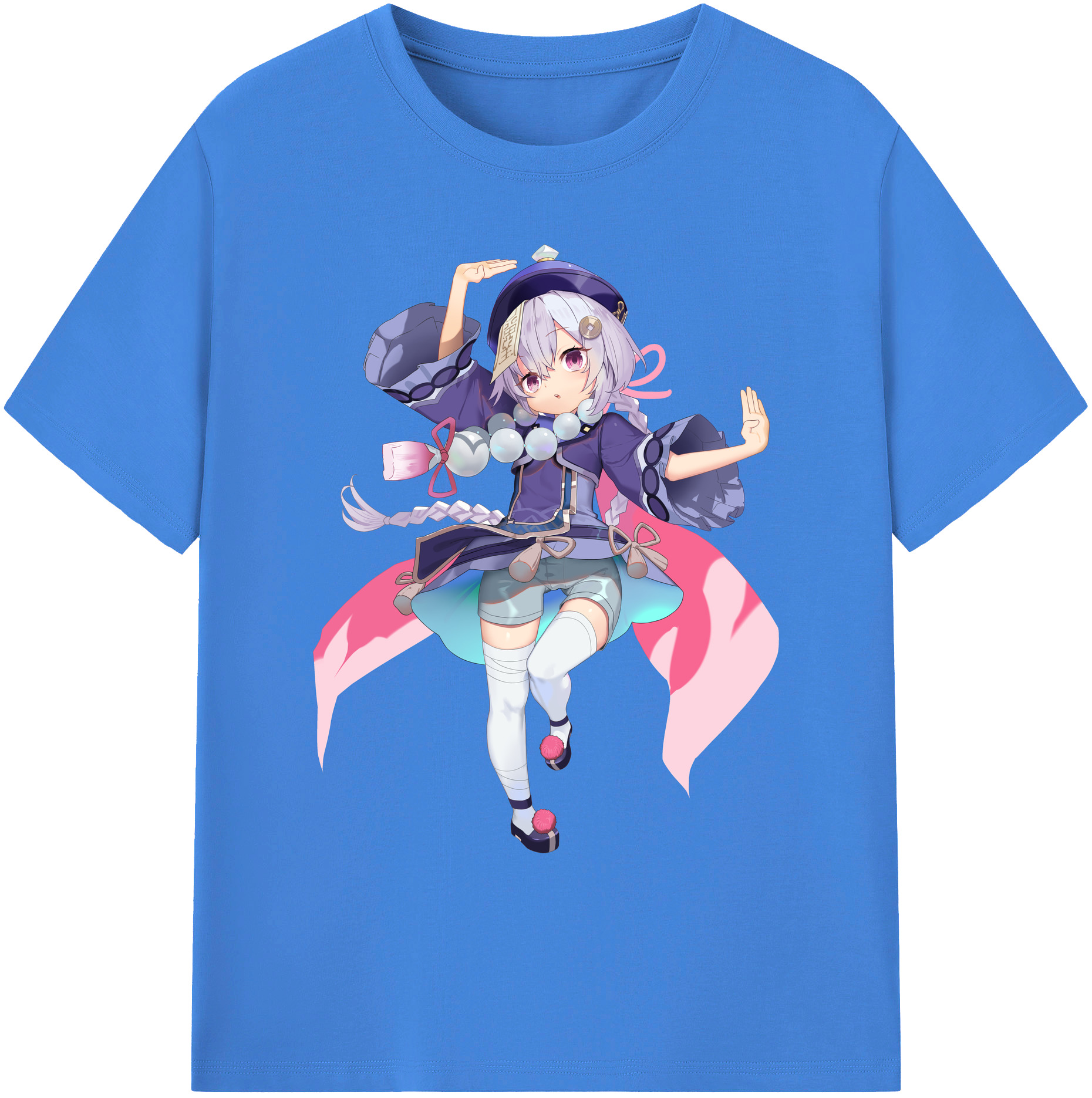 げんし神 七七 なな  genshin Nana 綿100％ メンズ半袖Tシャツ｜肌触りやわらか＆通気性