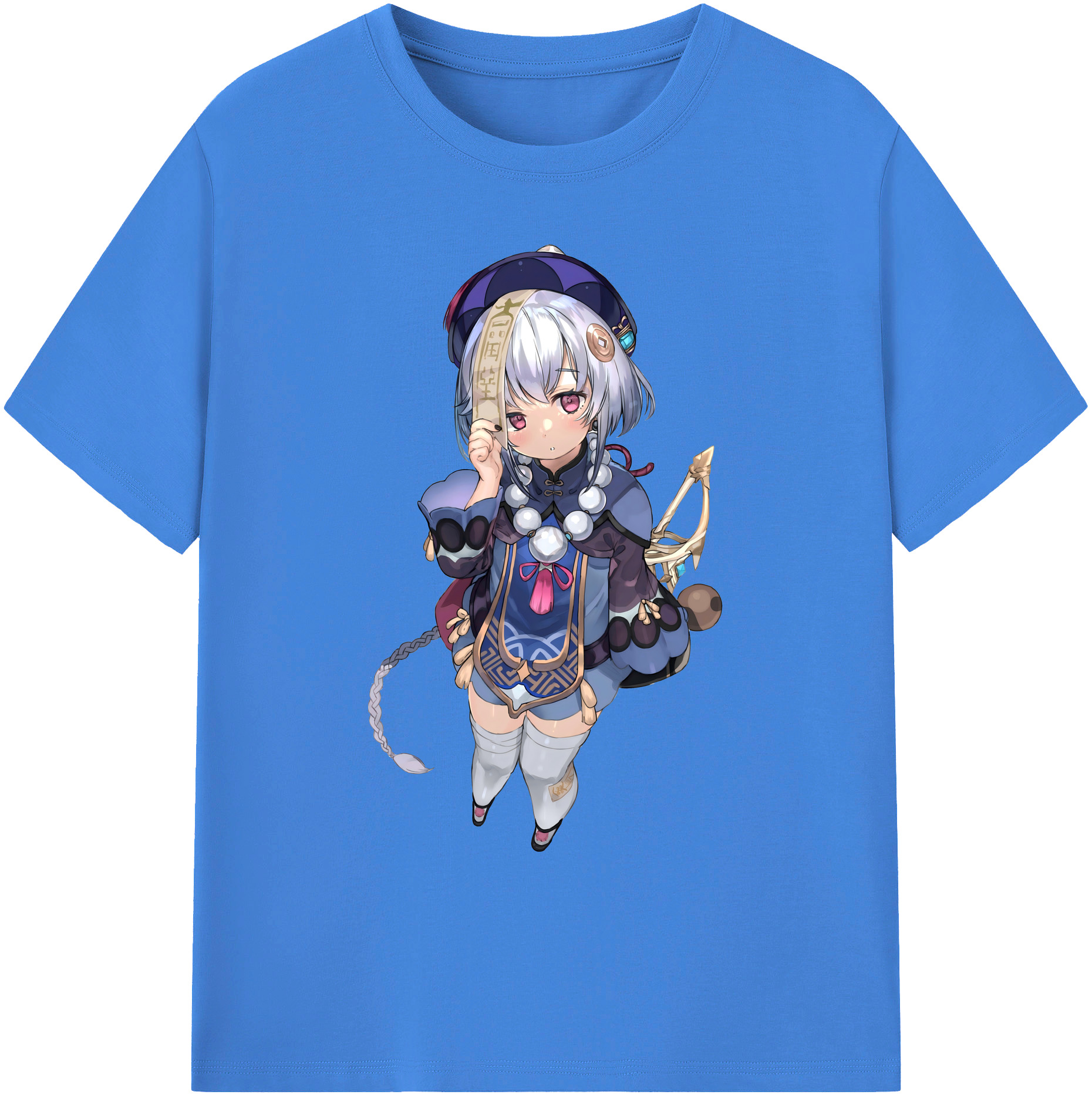 げんし神 七七 なな  genshin Nana 綿100％ メンズ半袖Tシャツ｜肌触りやわらか＆通気性