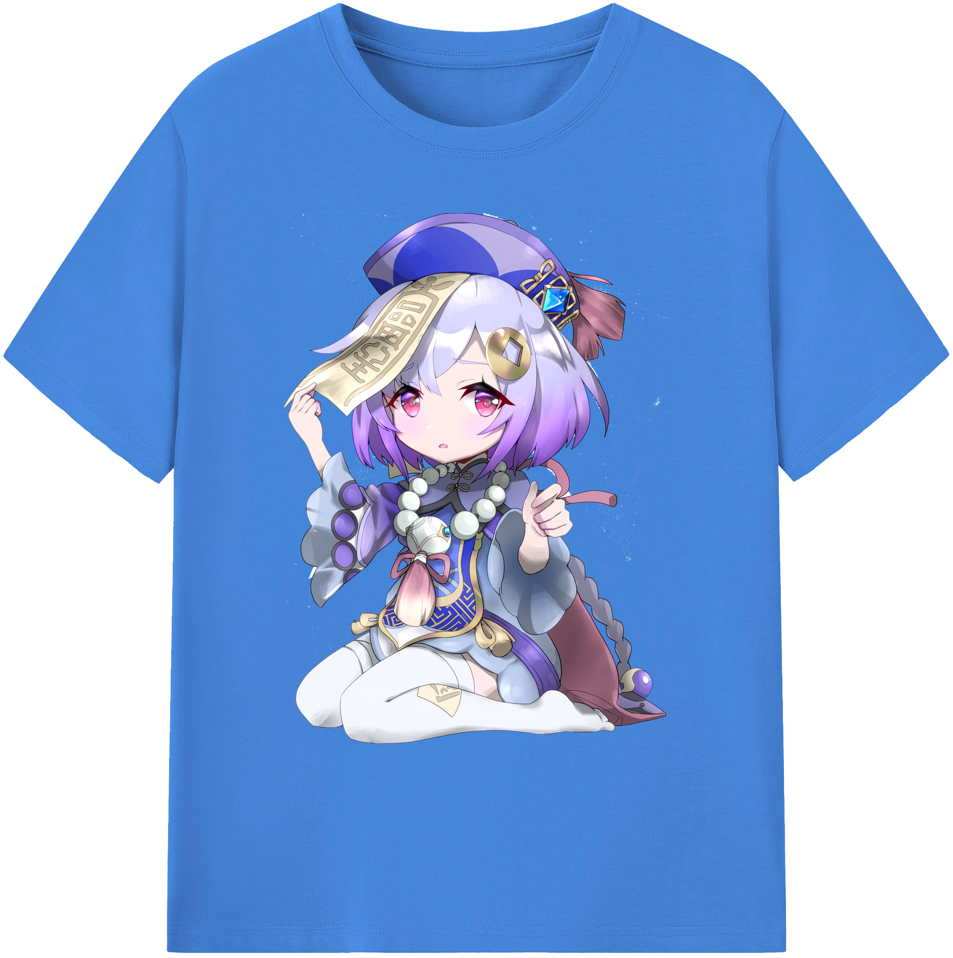 げんし神 七七 なな  genshin Nana 綿100％ メンズ半袖Tシャツ｜肌触りやわらか＆通気性