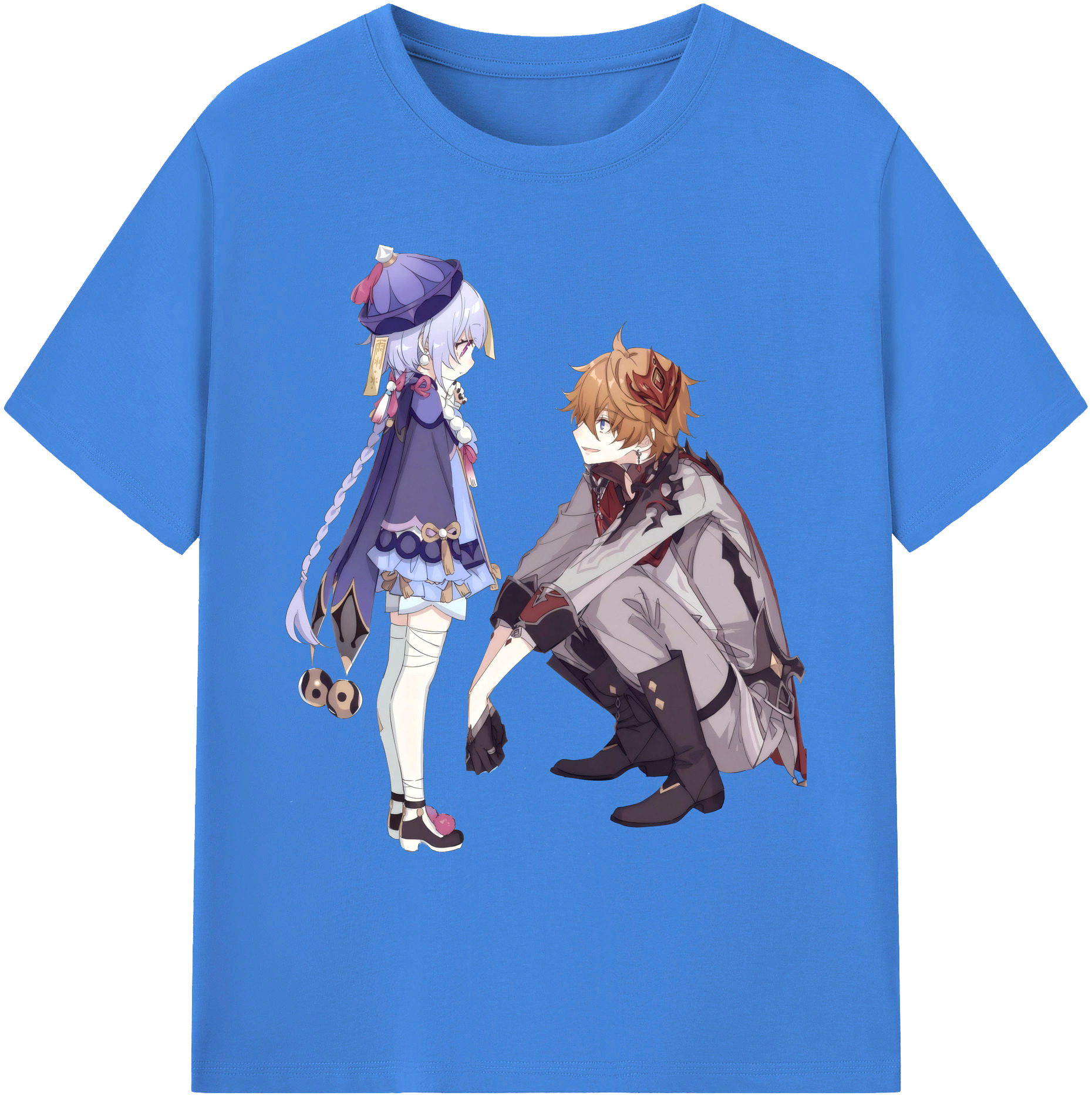 げんし神 七七 なな  genshin Nana 綿100％ メンズ半袖Tシャツ｜肌触りやわらか＆通気性