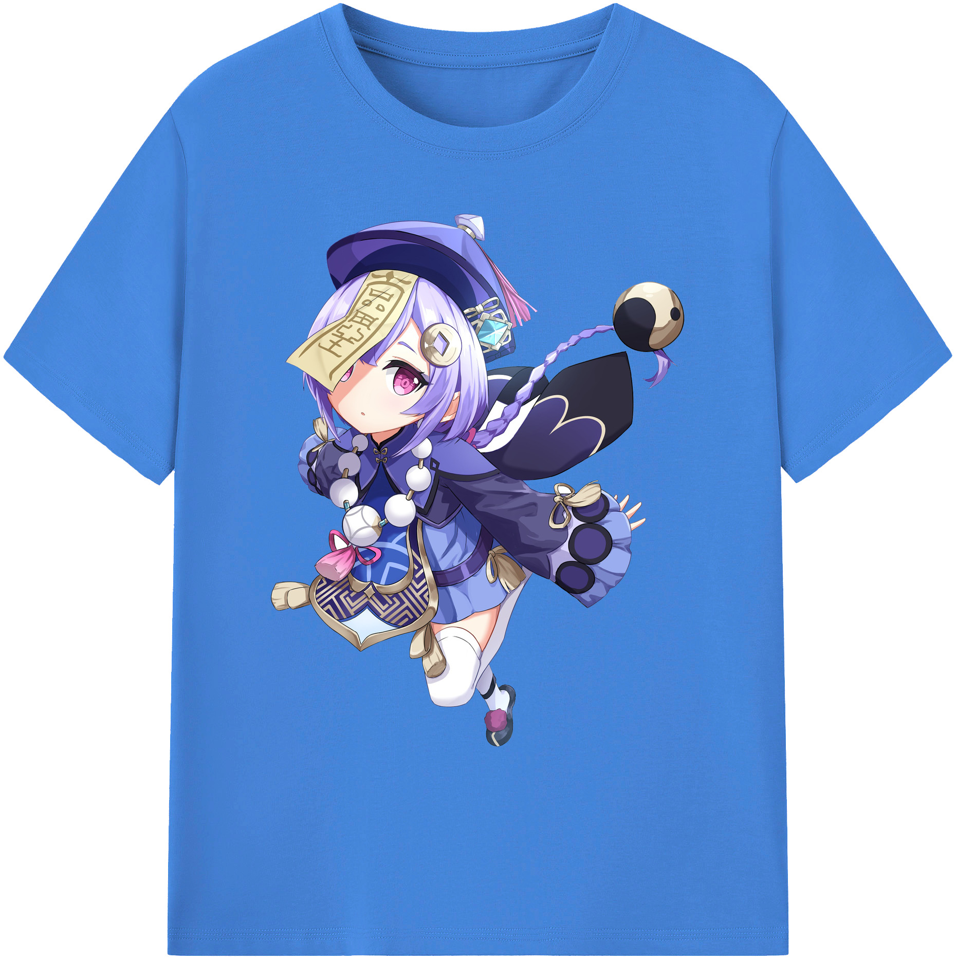げんし神 七七 なな  genshin Nana 綿100％ メンズ半袖Tシャツ｜肌触りやわらか＆通気性
