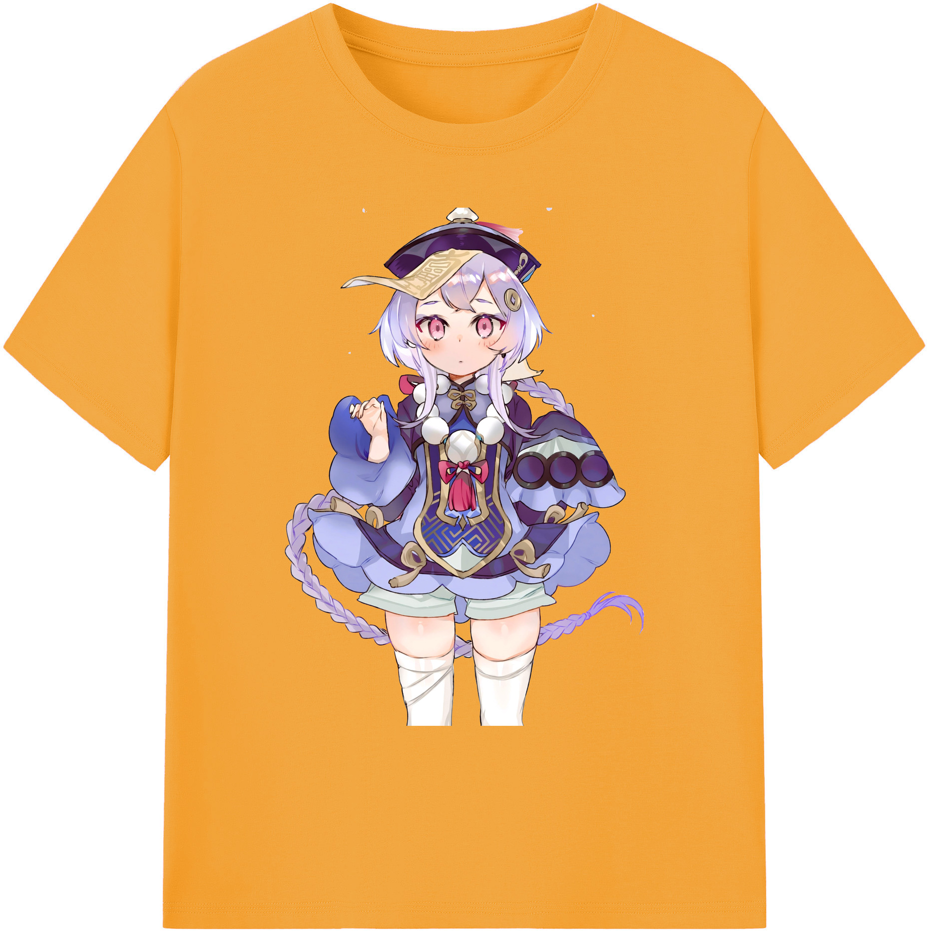 げんし神 七七 なな  genshin Nana 綿100％ メンズ半袖Tシャツ｜肌触りやわらか＆通気性