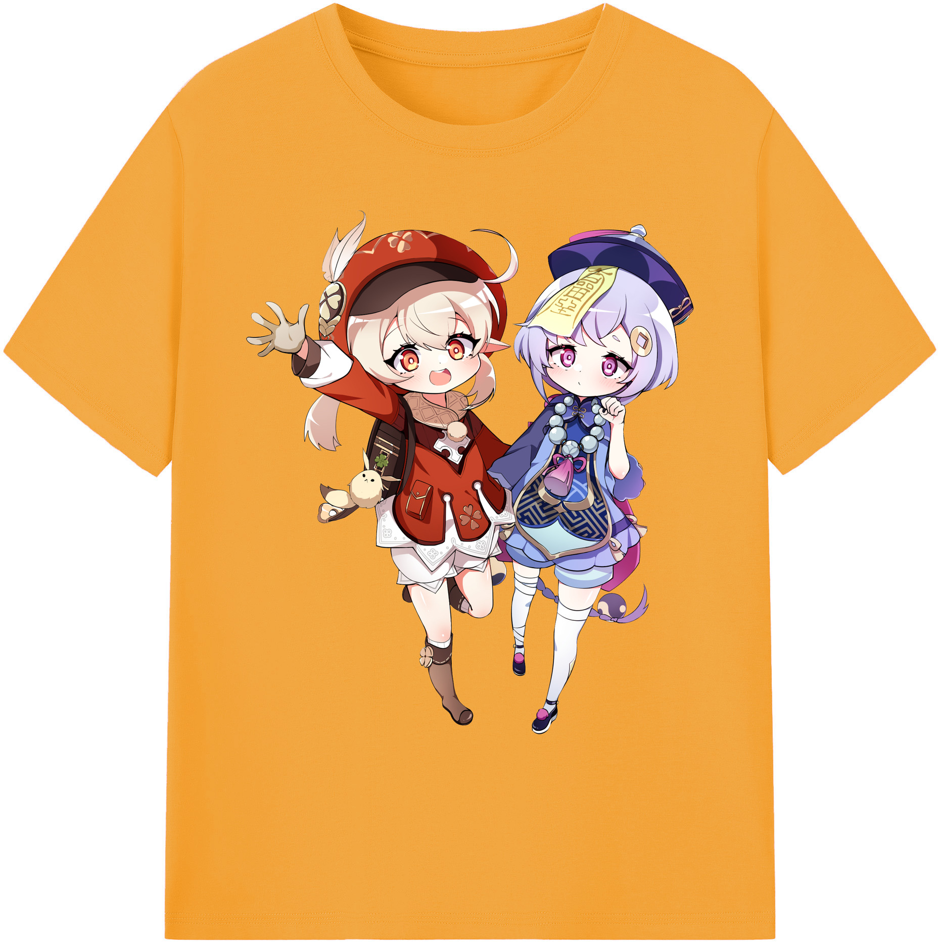 げんし神 七七 なな  genshin Nana 綿100％ メンズ半袖Tシャツ｜肌触りやわらか＆通気性