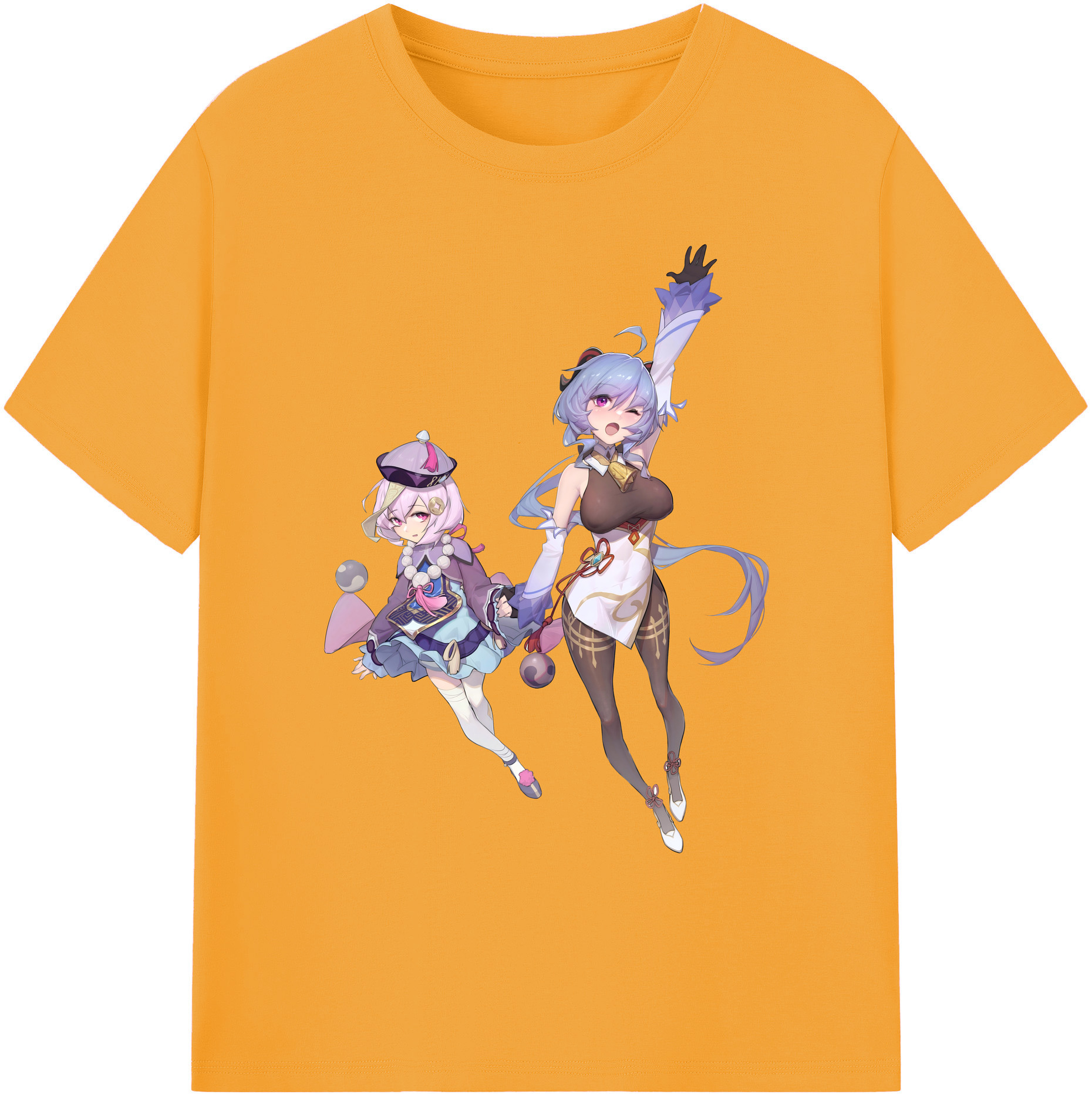 げんし神 七七 なな  genshin Nana 綿100％ メンズ半袖Tシャツ｜肌触りやわらか＆通気性