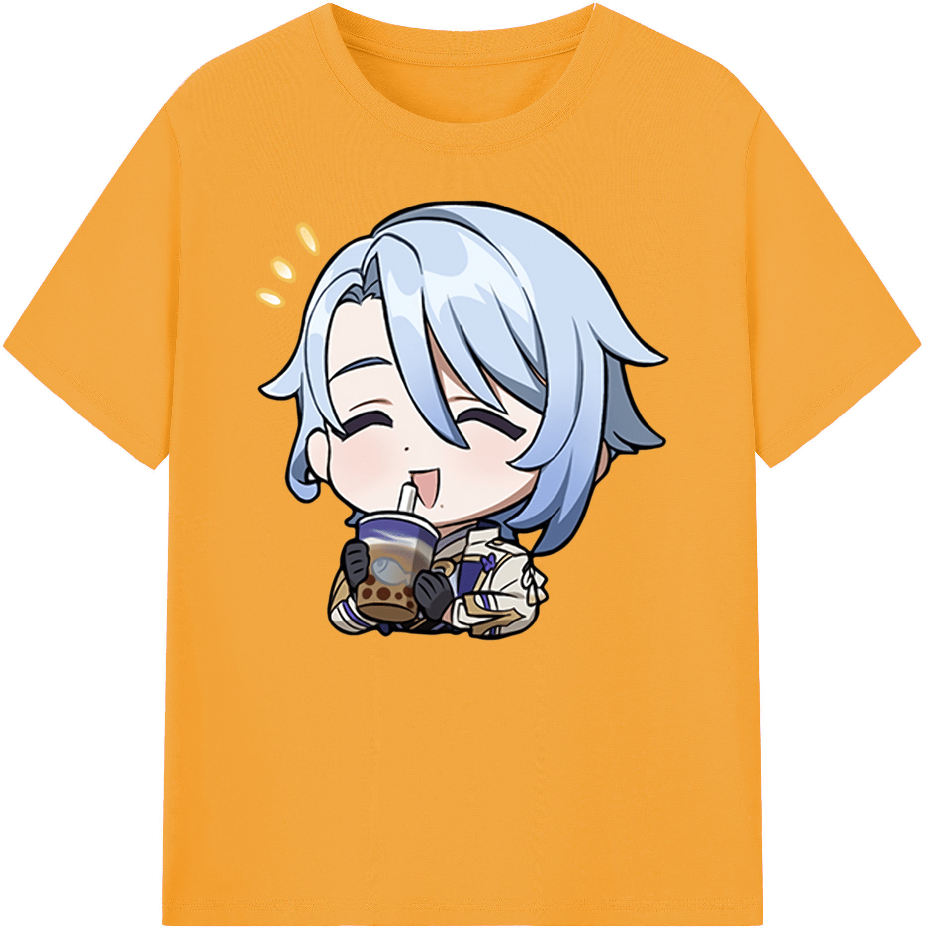 げんし神 神里綾人 かみさとあやと genshin Kamisato Ayato 綿100％ メンズ半袖Tシャツ｜肌触りやわらか＆通気性