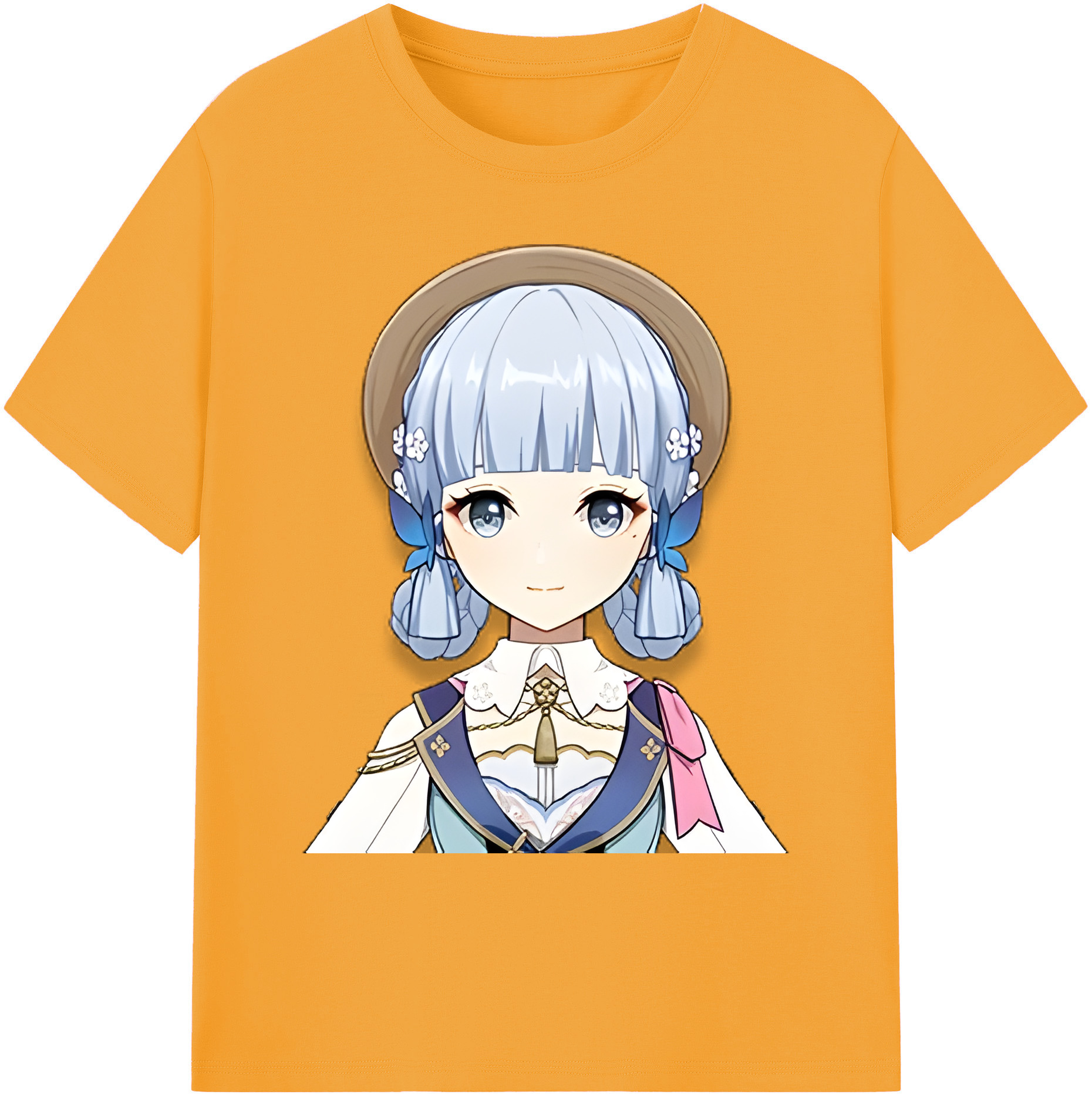 げんし神 神里綾華 神宮寺レン genshin Kamimiya Ren 綿100％ メンズ半袖Tシャツ｜肌触りやわらか＆通気性
