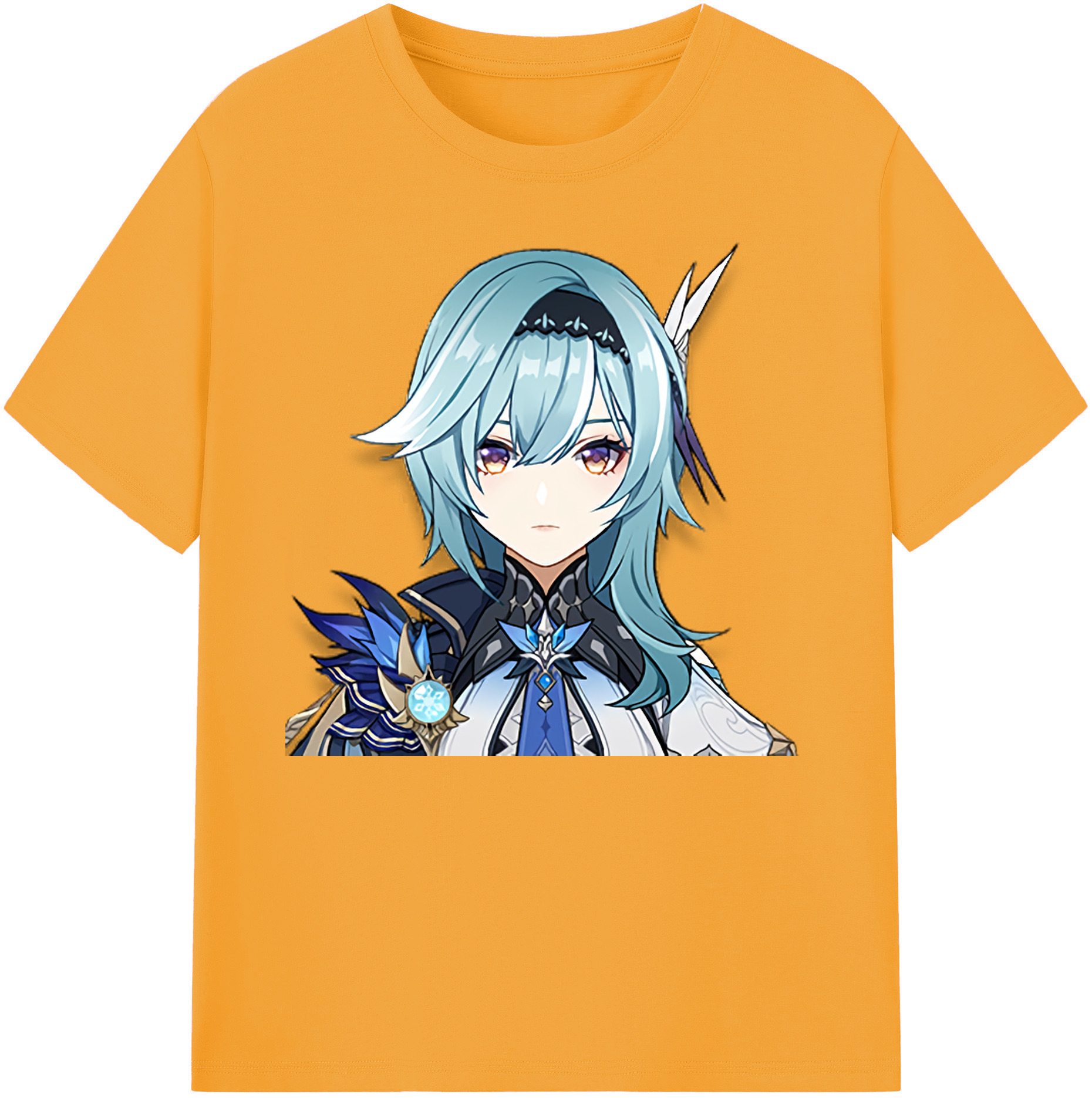 げんし神 优菈 ゆうら genshin Yūra 綿100％ メンズ半袖Tシャツ｜肌触りやわらか＆通気性