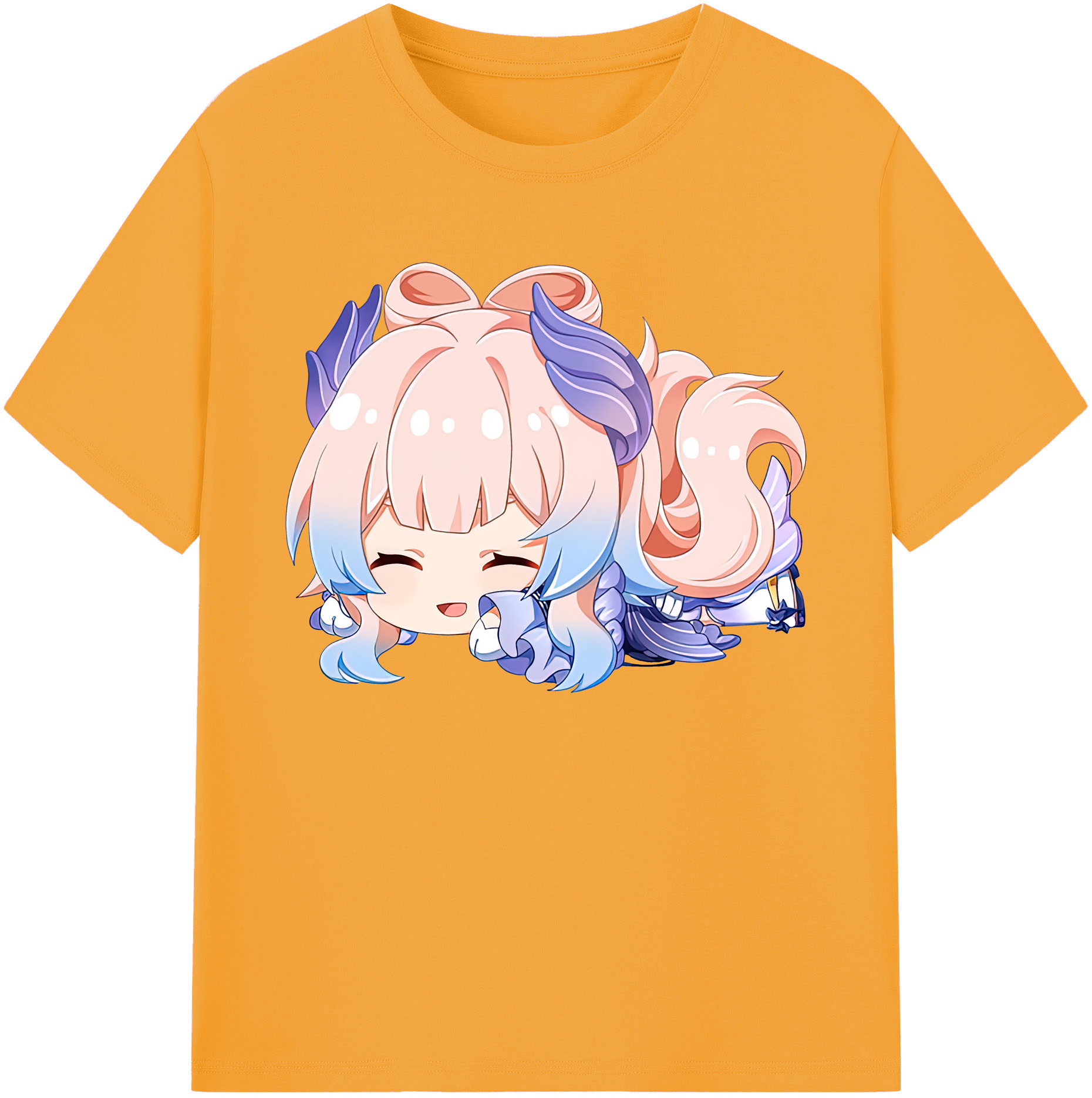 げんし神 珊瑚宮心海 サンゴノミヤ・ココミ genshin Sangonomiya Kokomi 綿100％ メンズ半袖Tシャツ｜肌触りやわらか＆通気性
