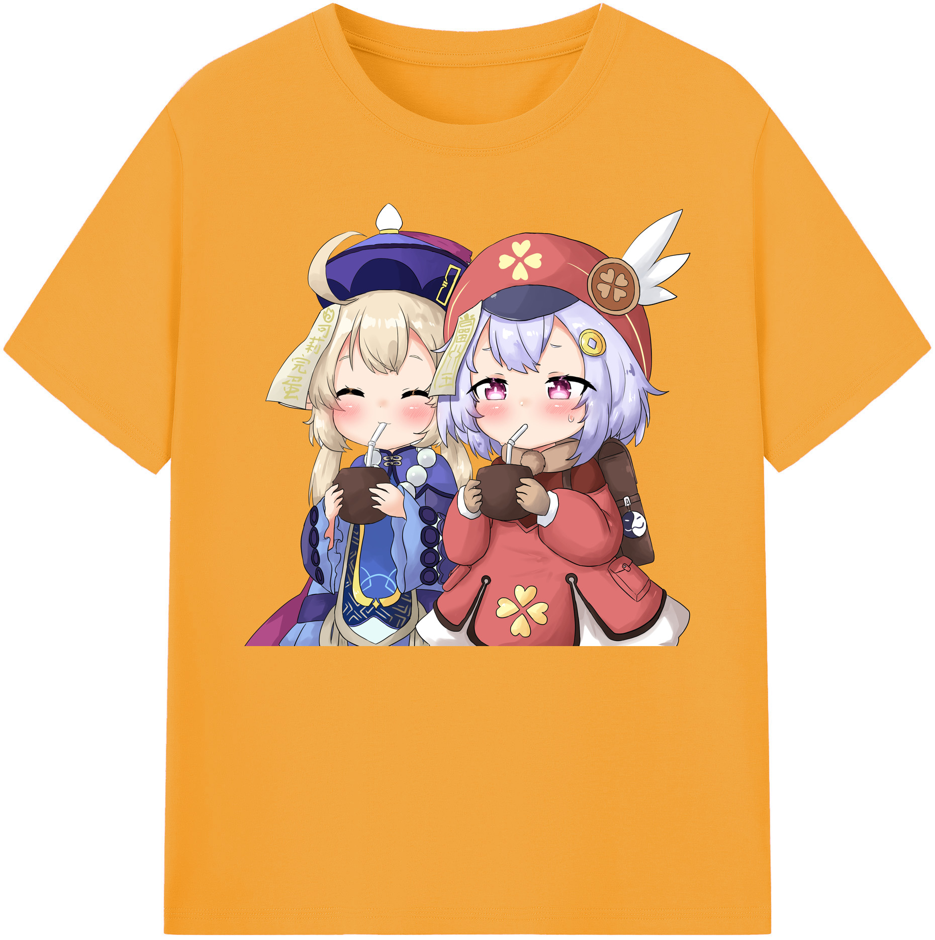 げんし神 七七 なな  genshin Nana 綿100％ メンズ半袖Tシャツ｜肌触りやわらか＆通気性