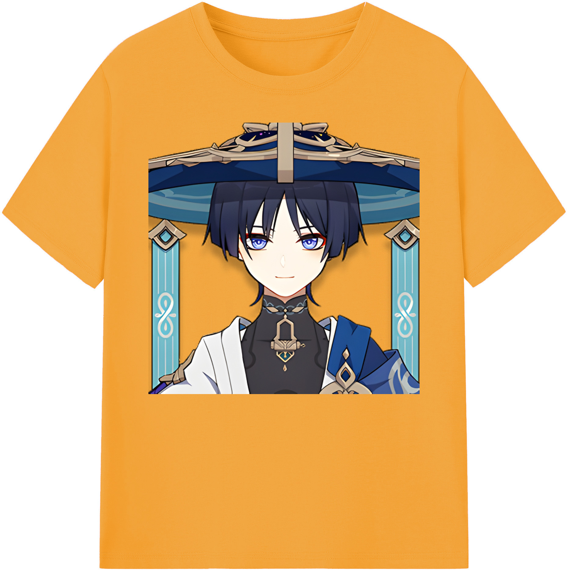 げんし神 さんペい genshin Sanpei 綿100％ メンズ半袖Tシャツ｜肌触りやわらか＆通気性