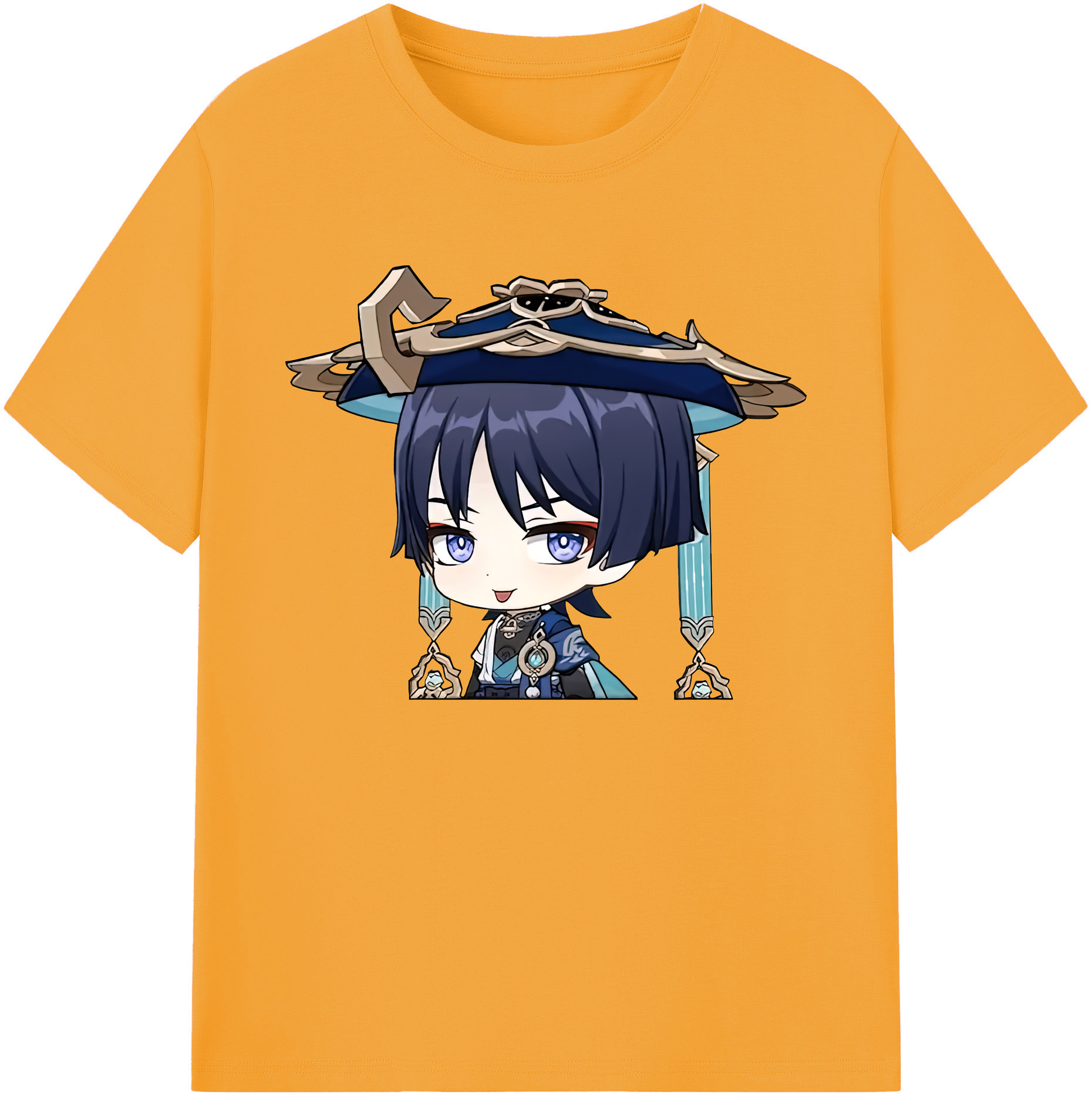 げんし神 さんペい genshin Sanpei 綿100％ メンズ半袖Tシャツ｜肌触りやわらか＆通気性