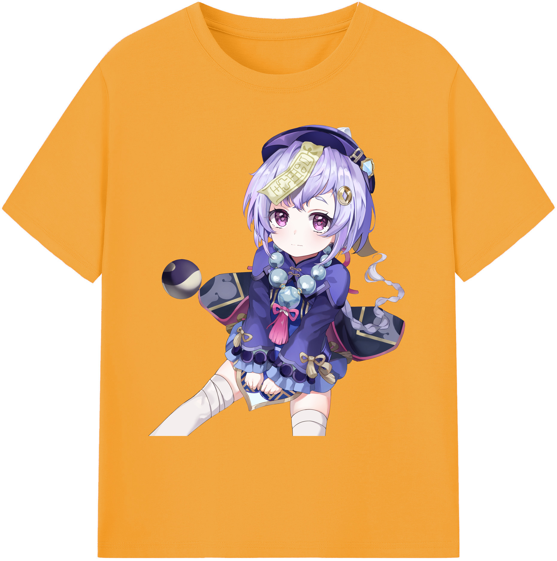 げんし神 七七 なな  genshin Nana 綿100％ メンズ半袖Tシャツ｜肌触りやわらか＆通気性