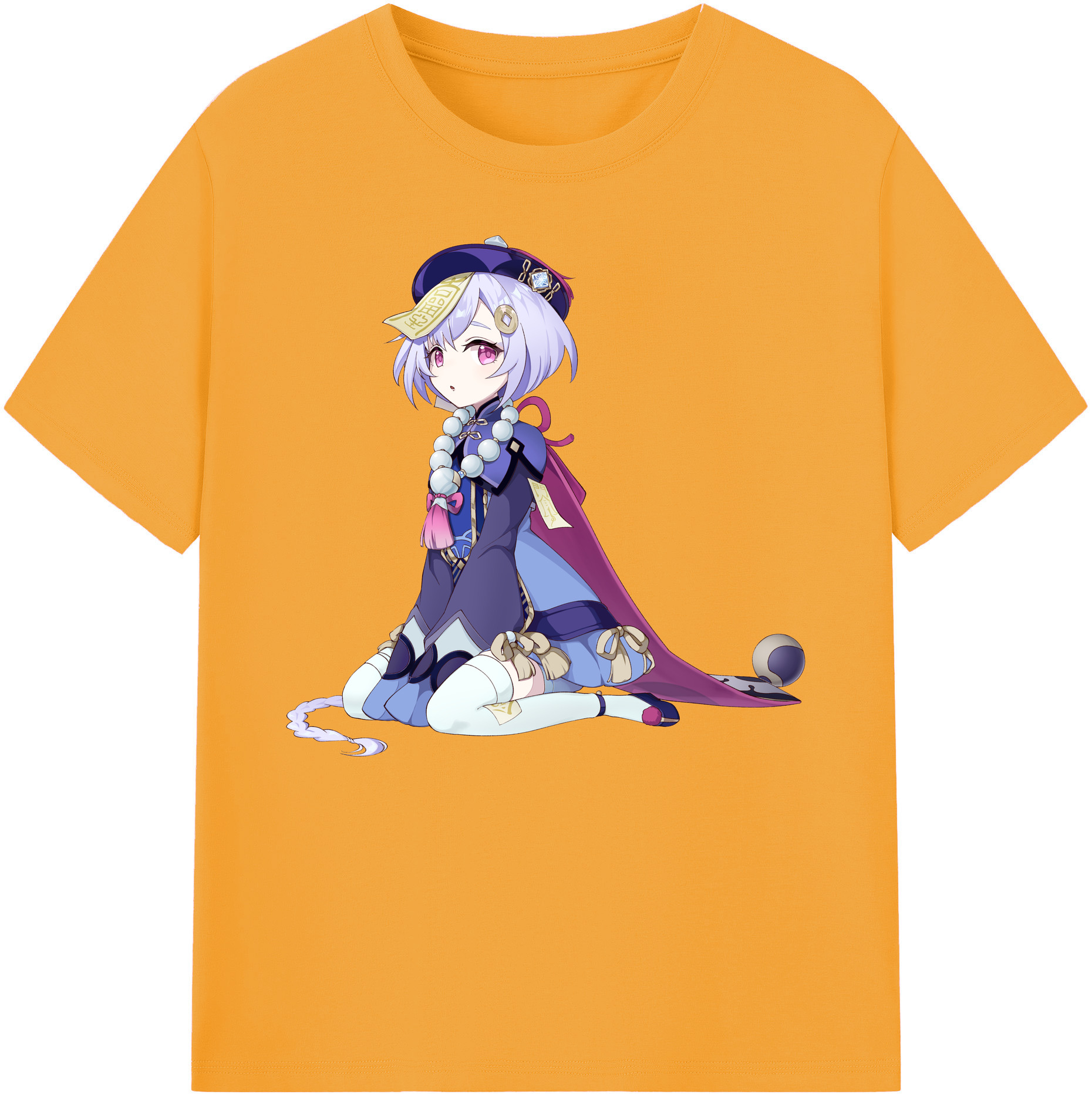 げんし神 七七 なな  genshin Nana 綿100％ メンズ半袖Tシャツ｜肌触りやわらか＆通気性