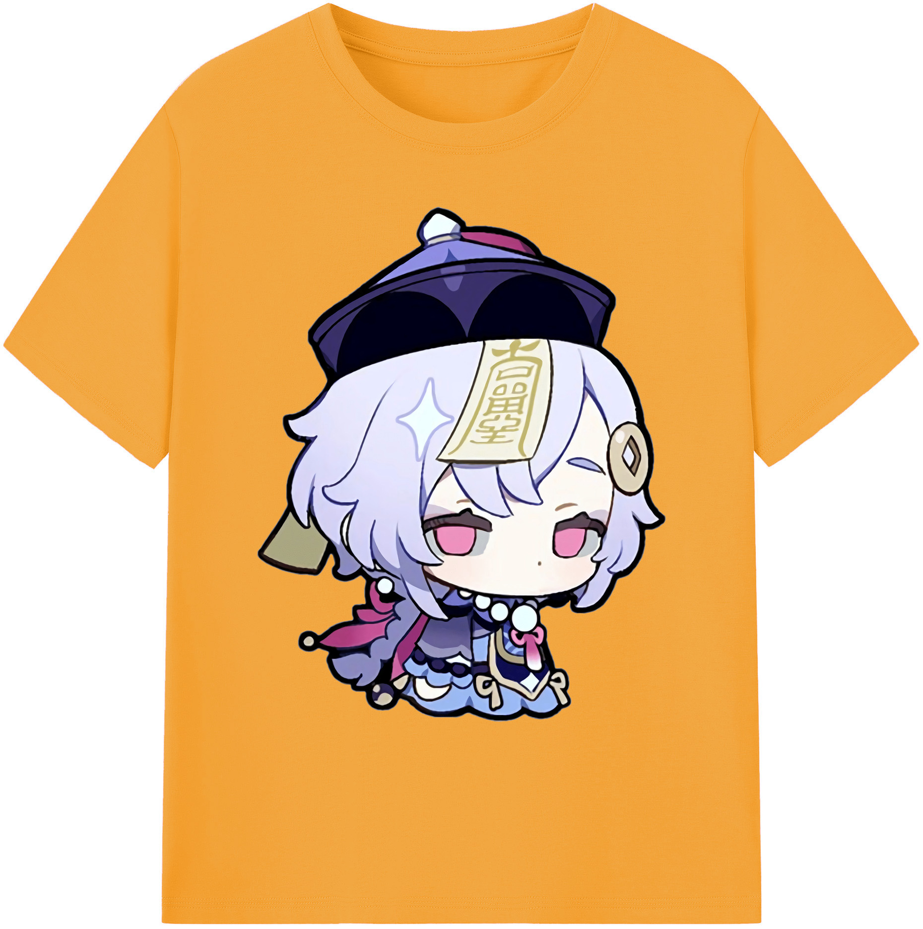 げんし神 七七 なな  genshin Nana 綿100％ メンズ半袖Tシャツ｜肌触りやわらか＆通気性