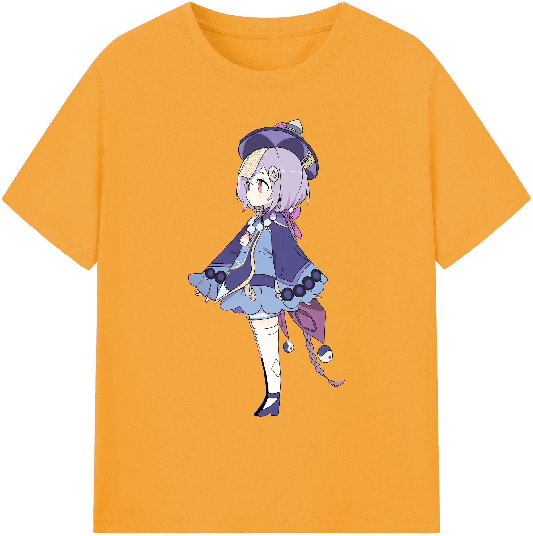 げんし神 七七 なな  genshin Nana 綿100％ メンズ半袖Tシャツ｜肌触りやわらか＆通気性