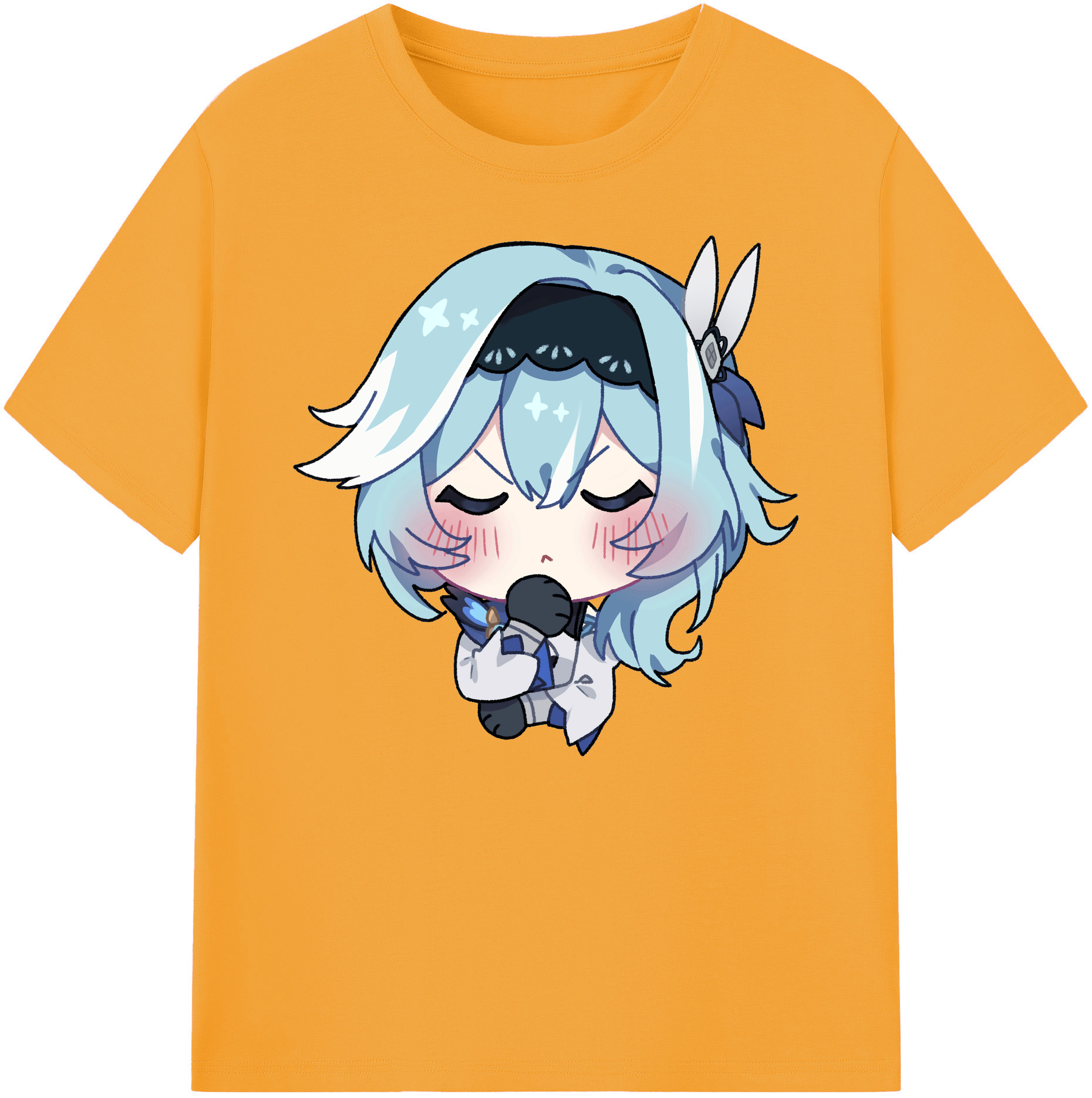 げんし神 优菈 ゆうら genshin Yūra 綿100％ メンズ半袖Tシャツ｜肌触りやわらか＆通気性
