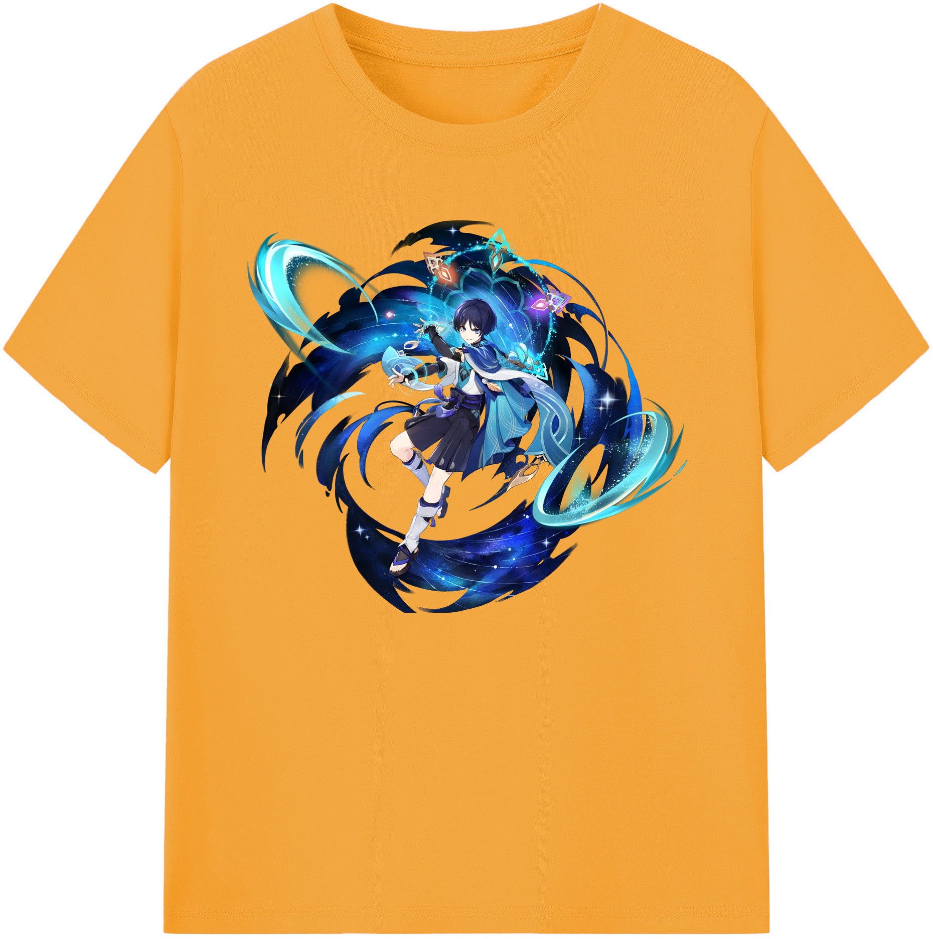 げんし神 さんペい genshin Sanpei 綿100％ メンズ半袖Tシャツ｜肌触りやわらか＆通気性