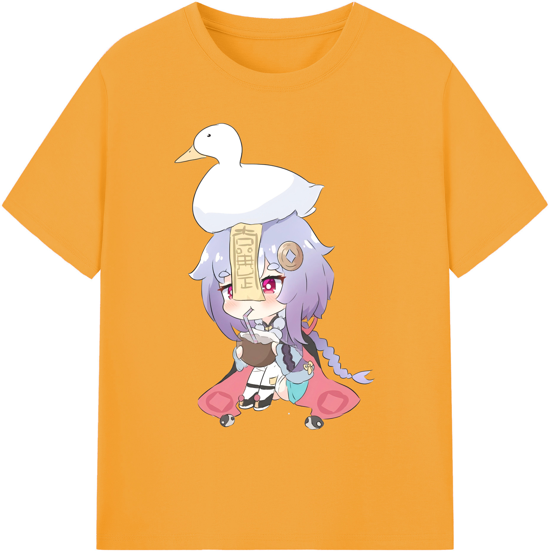 げんし神 七七 なな  genshin Nana 綿100％ メンズ半袖Tシャツ｜肌触りやわらか＆通気性