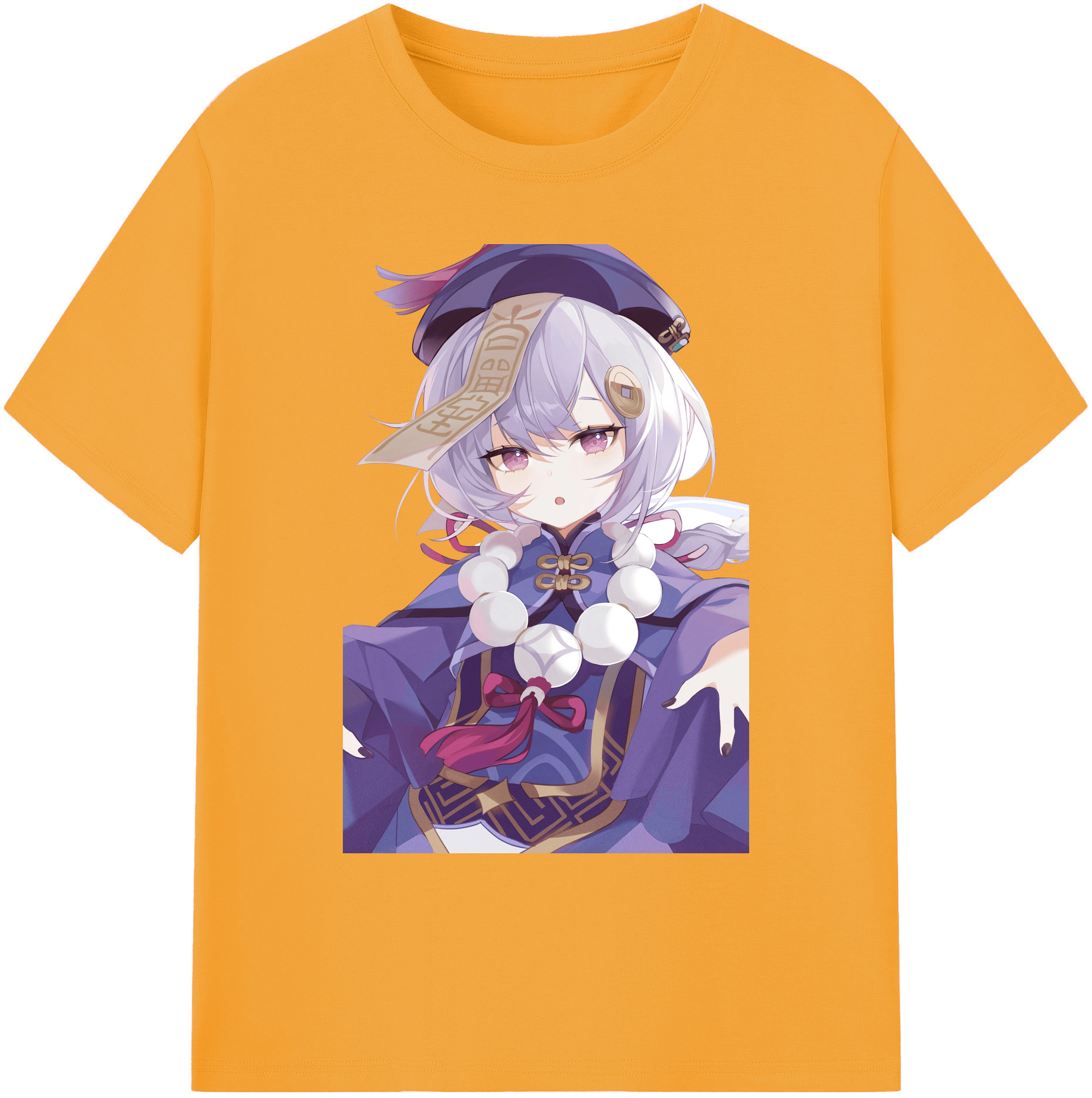 げんし神 七七 なな  genshin Nana 綿100％ メンズ半袖Tシャツ｜肌触りやわらか＆通気性