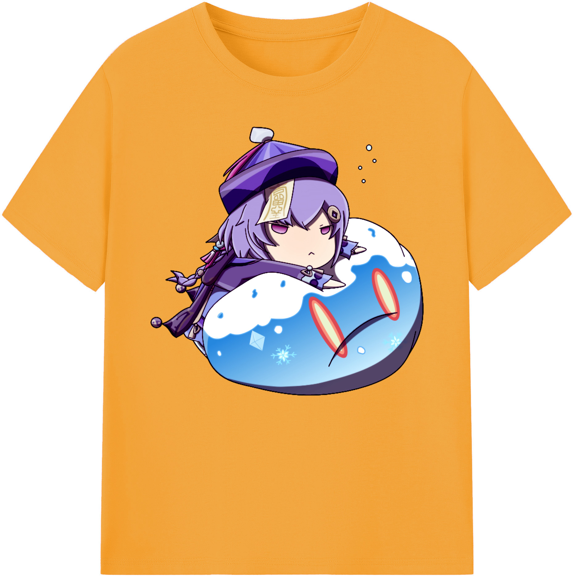 げんし神 七七 なな  genshin Nana 綿100％ メンズ半袖Tシャツ｜肌触りやわらか＆通気性