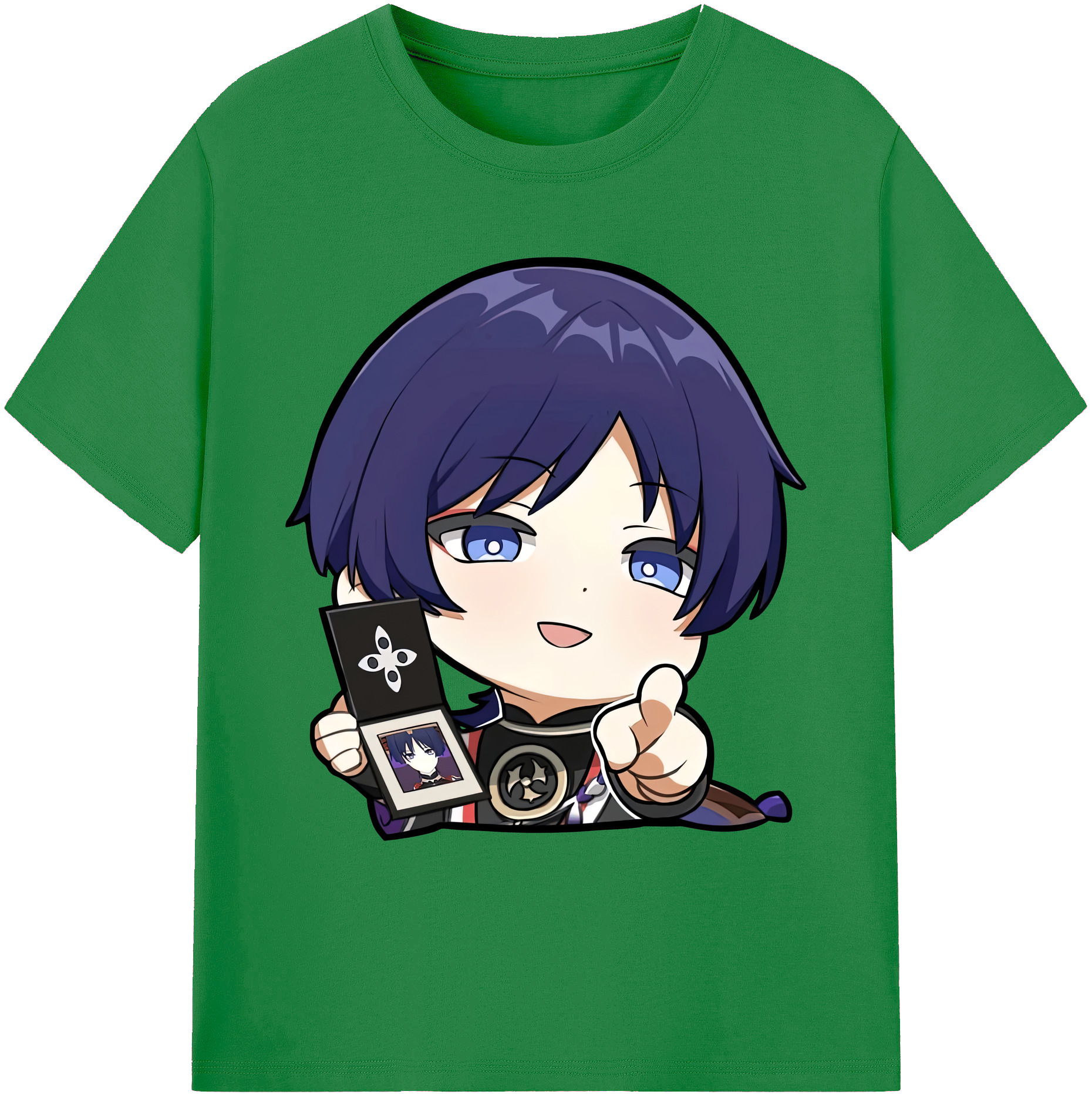 げんし神 さんペい genshin Sanpei 綿100％ メンズ半袖Tシャツ｜肌触りやわらか＆通気性