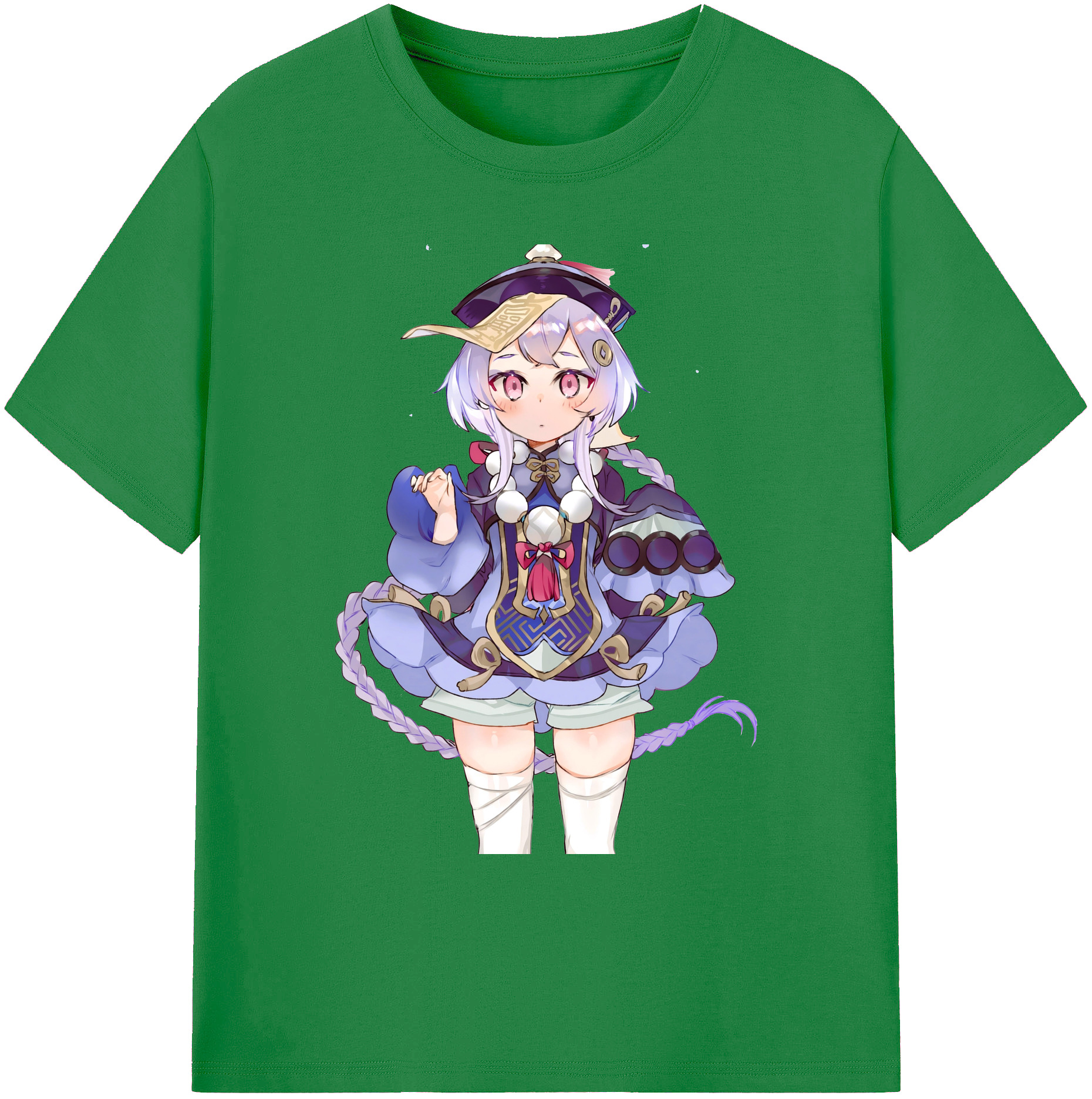 げんし神 七七 なな  genshin Nana 綿100％ メンズ半袖Tシャツ｜肌触りやわらか＆通気性