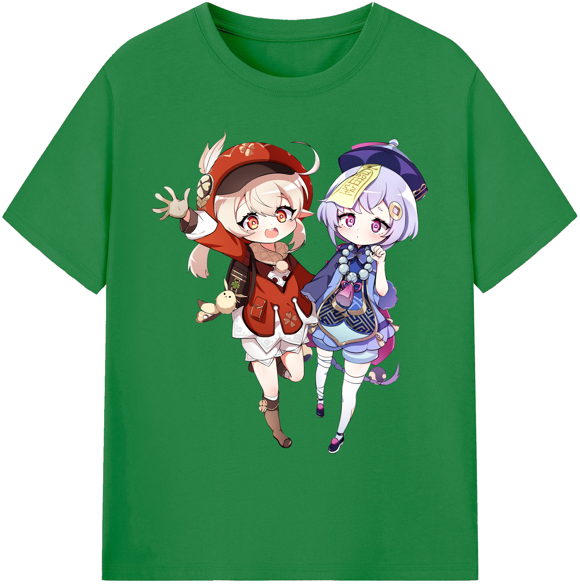 げんし神 七七 なな  genshin Nana 綿100％ メンズ半袖Tシャツ｜肌触りやわらか＆通気性