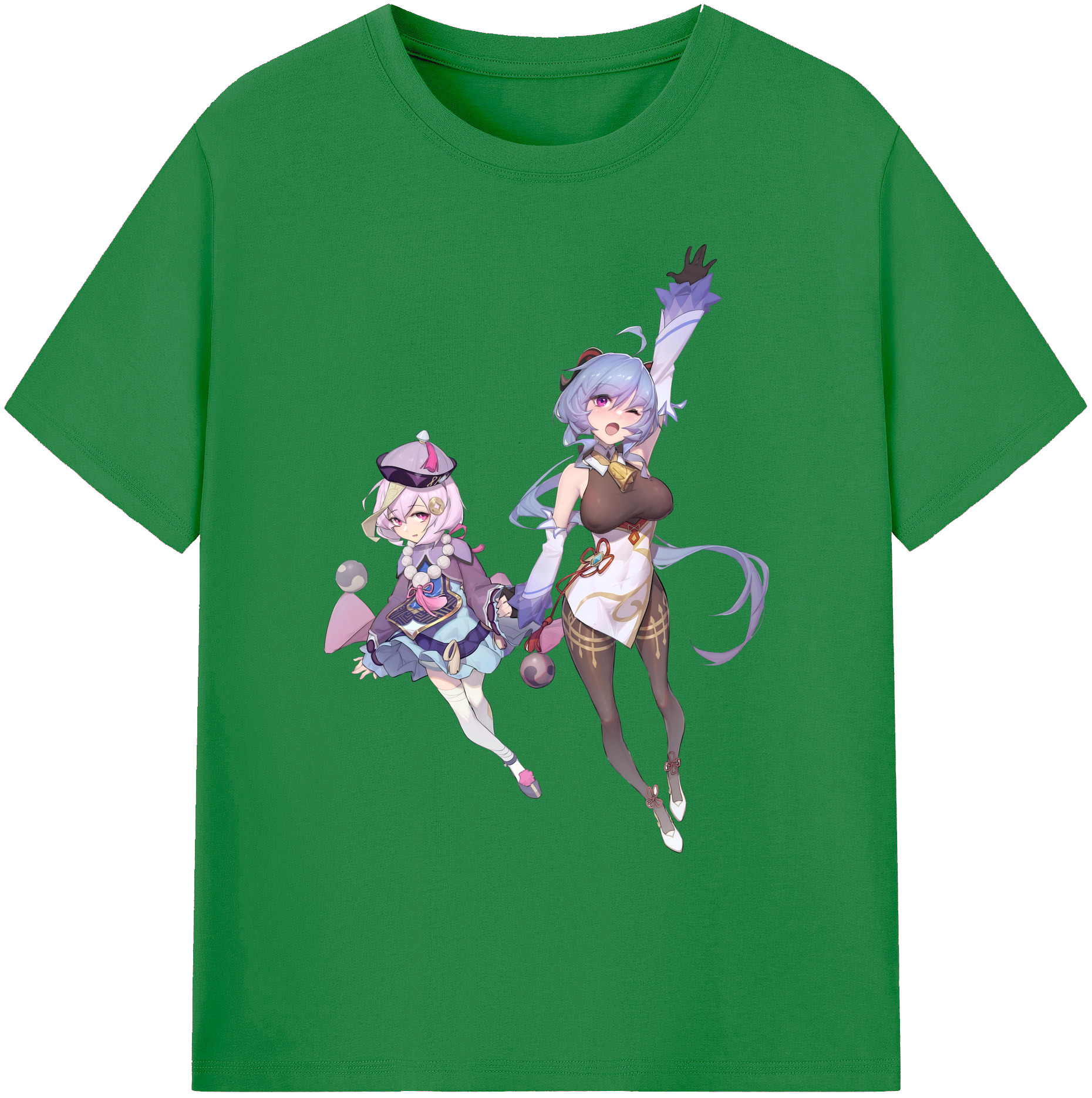 げんし神 七七 なな  genshin Nana 綿100％ メンズ半袖Tシャツ｜肌触りやわらか＆通気性