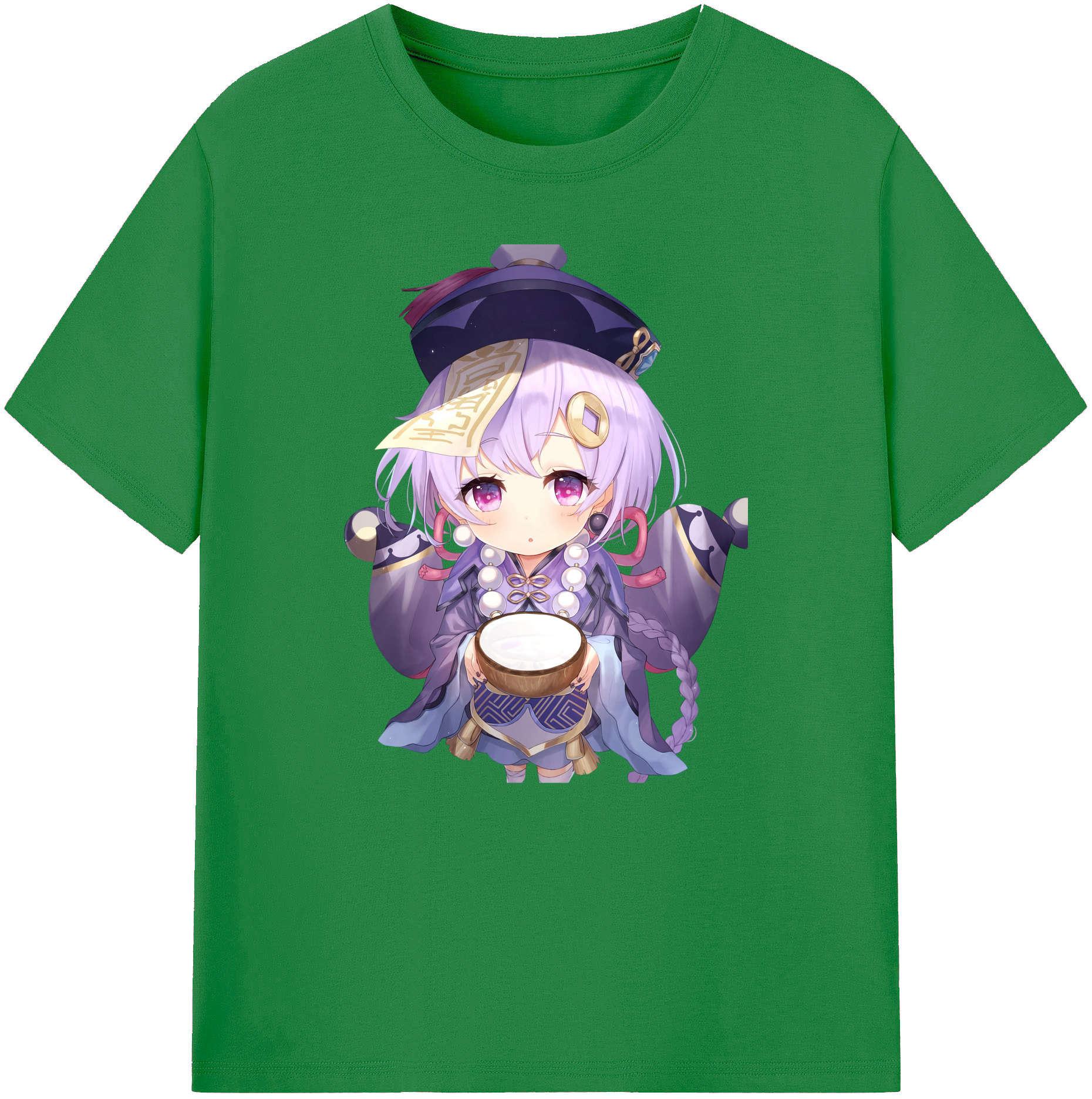 げんし神 七七 なな  genshin Nana 綿100％ メンズ半袖Tシャツ｜肌触りやわらか＆通気性