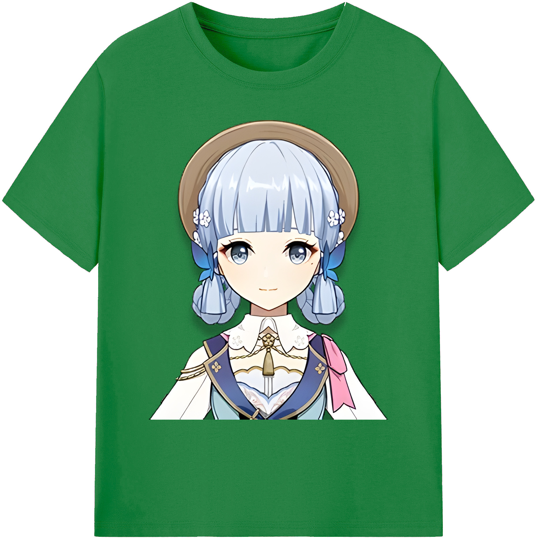 げんし神 神里綾華 神宮寺レン genshin Kamimiya Ren 綿100％ メンズ半袖Tシャツ｜肌触りやわらか＆通気性