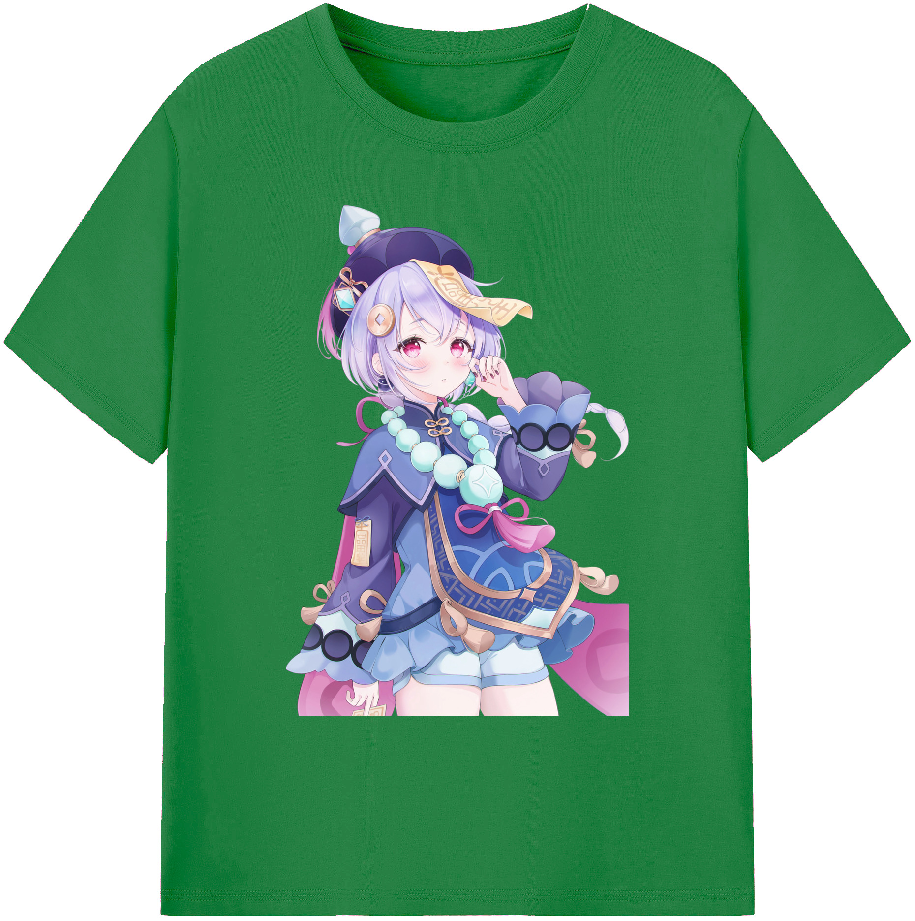 げんし神 七七 なな  genshin Nana 綿100％ メンズ半袖Tシャツ｜肌触りやわらか＆通気性