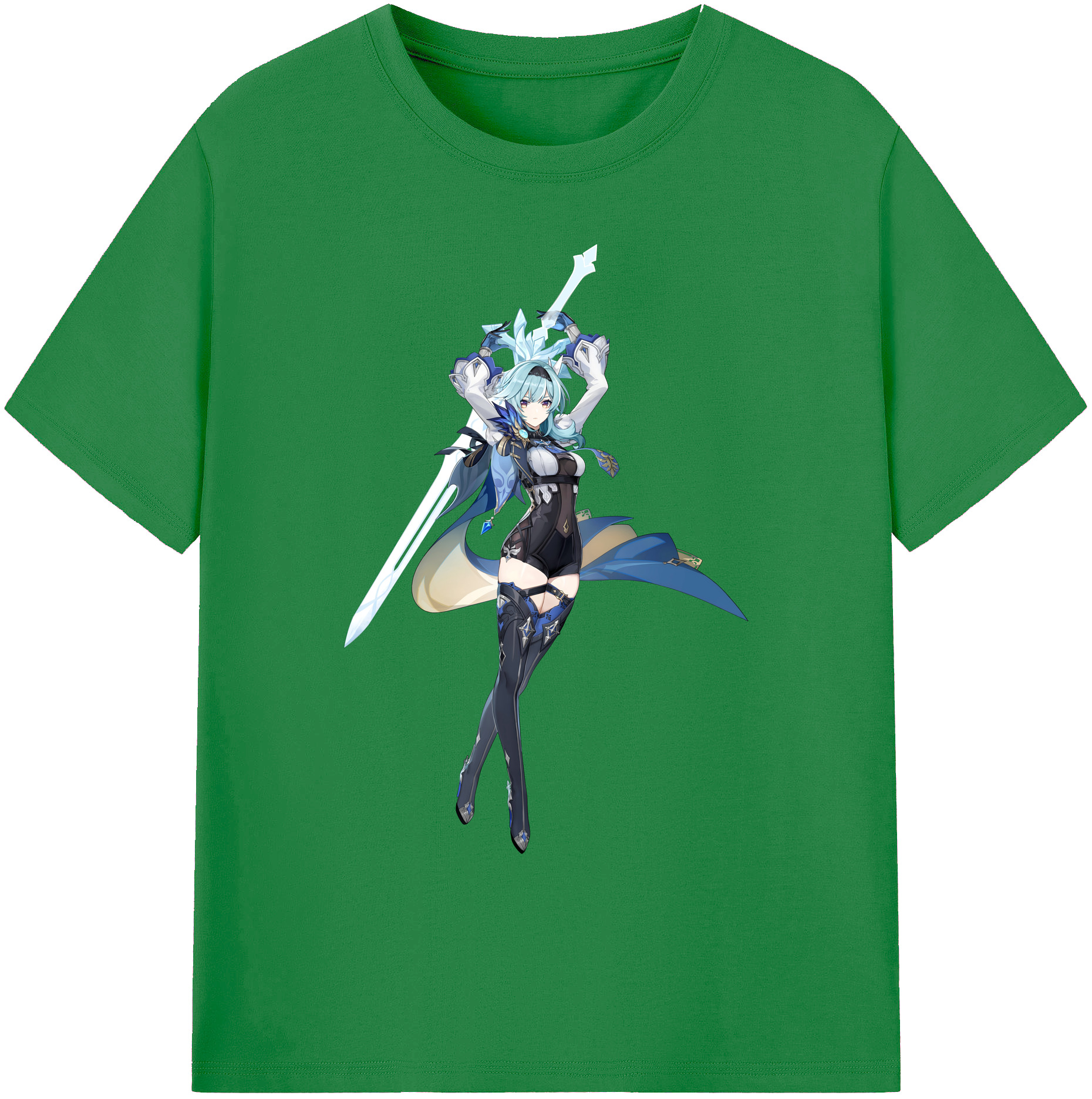 げんし神 优菈 ゆうら genshin Yūra 綿100％ メンズ半袖Tシャツ｜肌触りやわらか＆通気性
