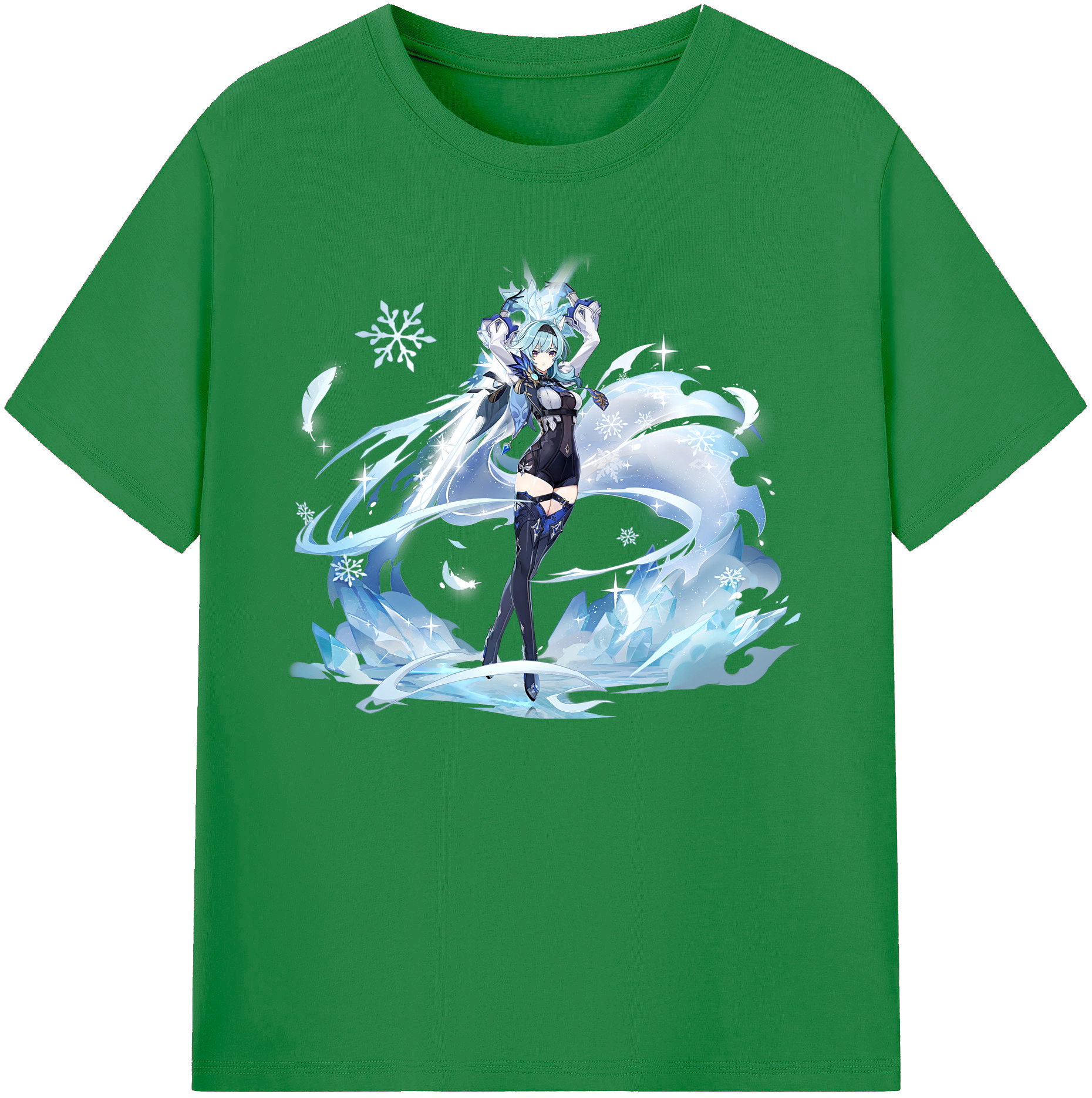 げんし神 优菈 ゆうら genshin Yūra 綿100％ メンズ半袖Tシャツ｜肌触りやわらか＆通気性