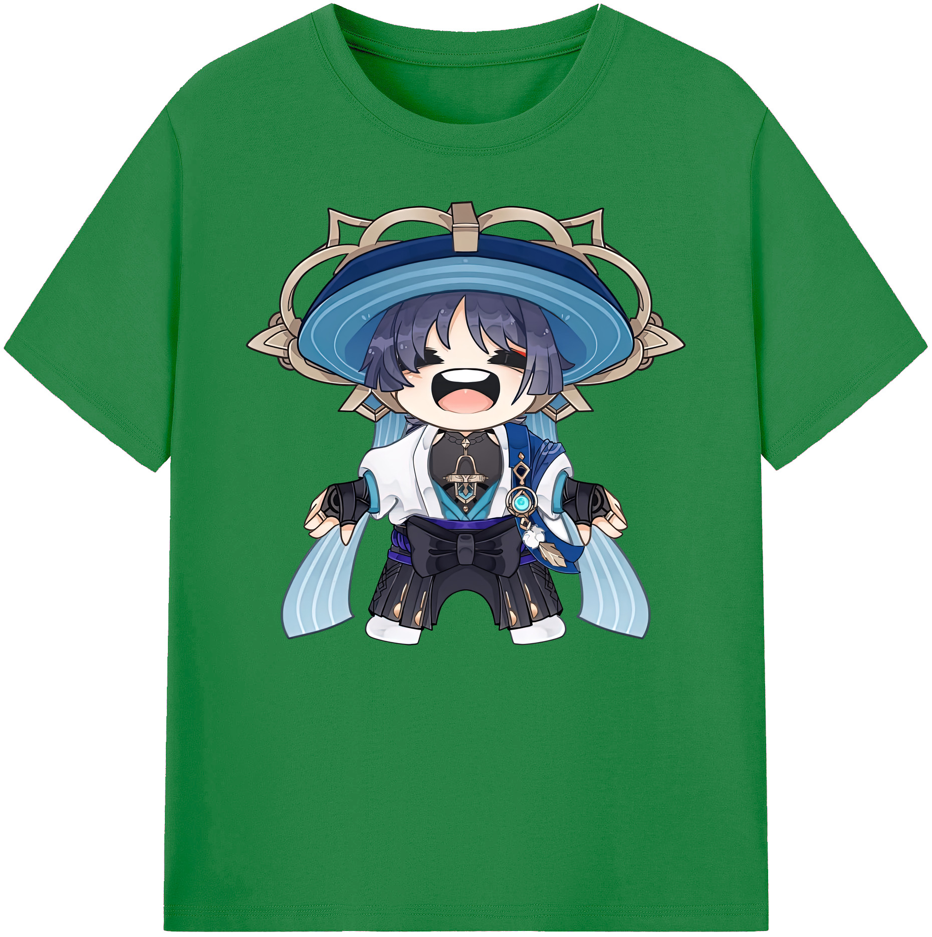 げんし神 さんペい genshin Sanpei 綿100％ メンズ半袖Tシャツ｜肌触りやわらか＆通気性