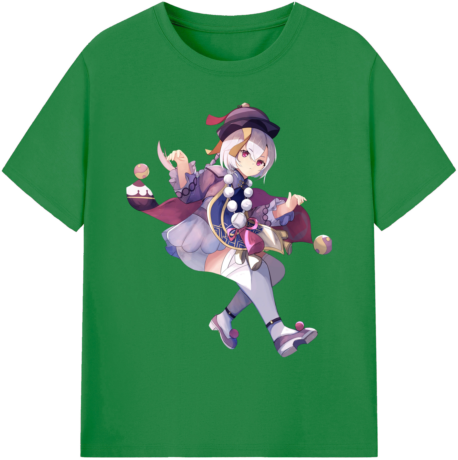 げんし神 七七 なな  genshin Nana 綿100％ メンズ半袖Tシャツ｜肌触りやわらか＆通気性