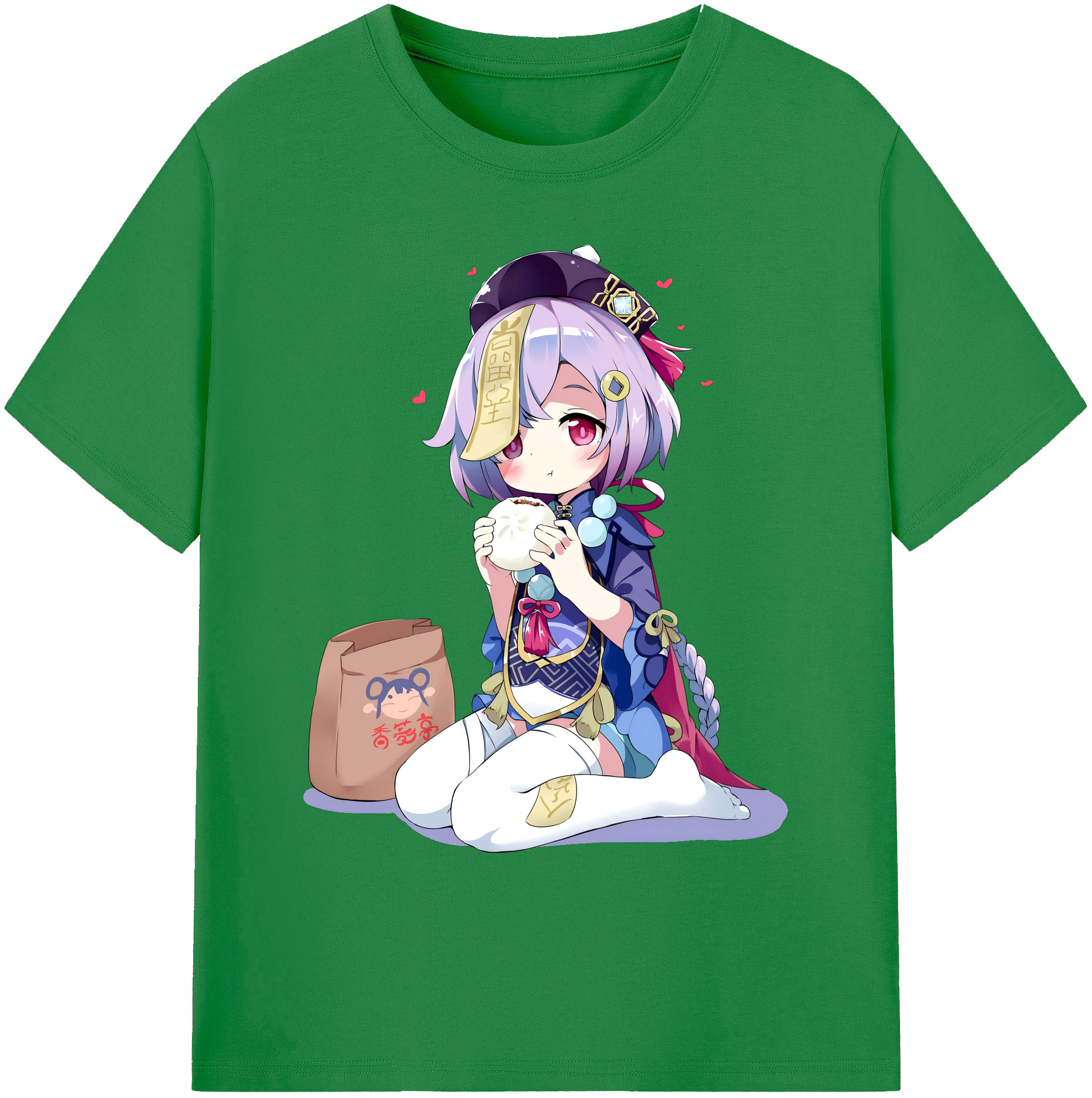 げんし神 七七 なな  genshin Nana 綿100％ メンズ半袖Tシャツ｜肌触りやわらか＆通気性