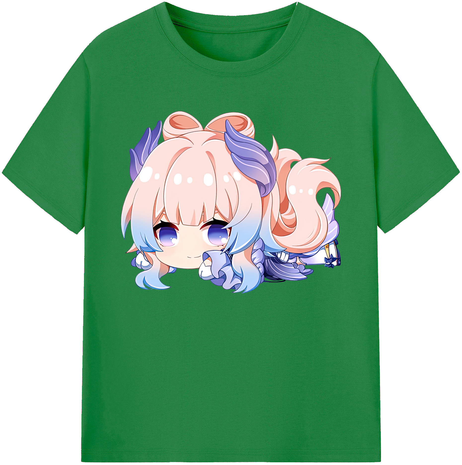 げんし神 珊瑚宮心海 サンゴノミヤ・ココミ genshin Sangonomiya Kokomi 綿100％ メンズ半袖Tシャツ｜肌触りやわらか＆通気性